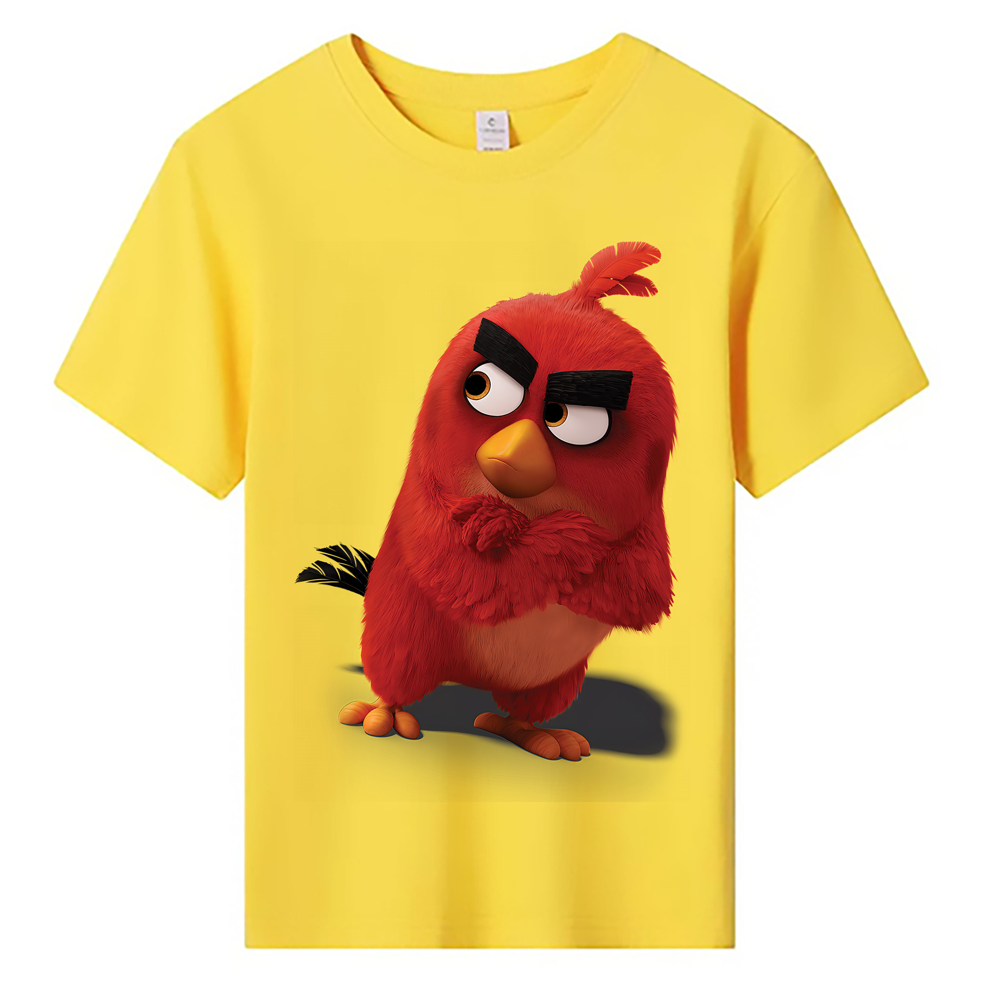 （画像用） Angry Birds アングリーバード 綿100％キッズTシャツ（フロントプリント）