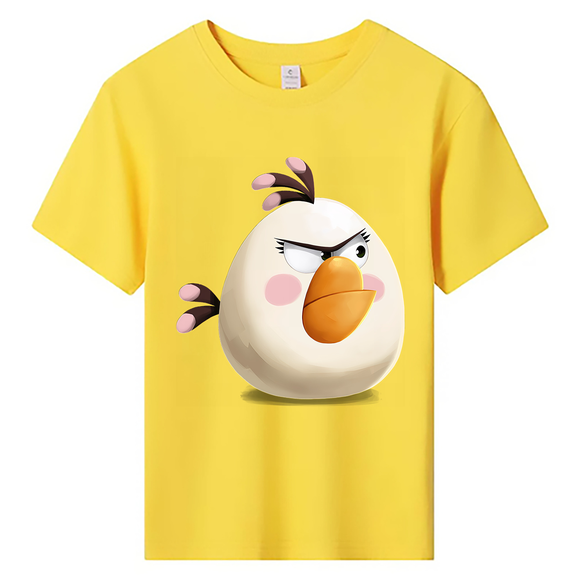 （画像用） Angry Birds アングリーバード 綿100％キッズTシャツ（フロントプリント）