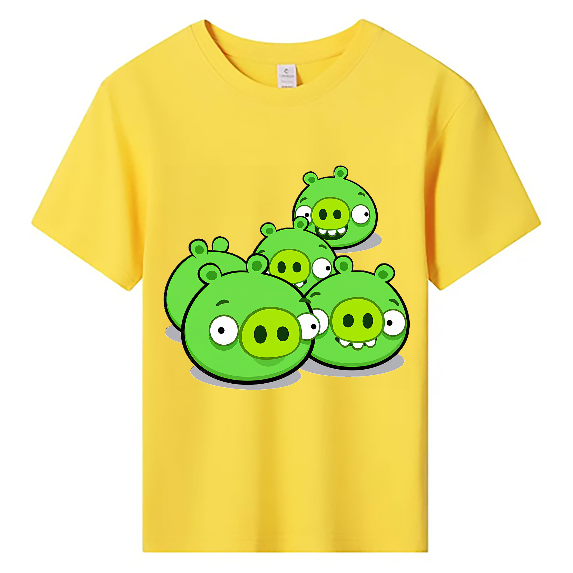 （画像用） Angry Birds アングリーバード 綿100％キッズTシャツ（フロントプリント）