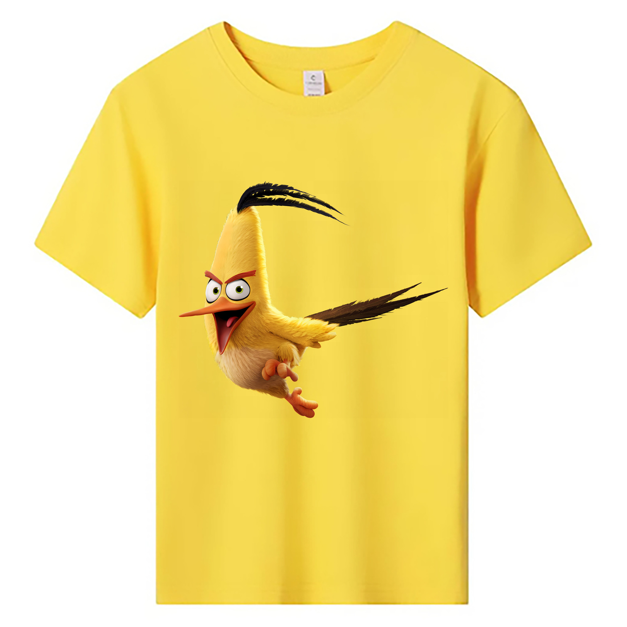（画像用） Angry Birds アングリーバード 綿100％キッズTシャツ（フロントプリント）