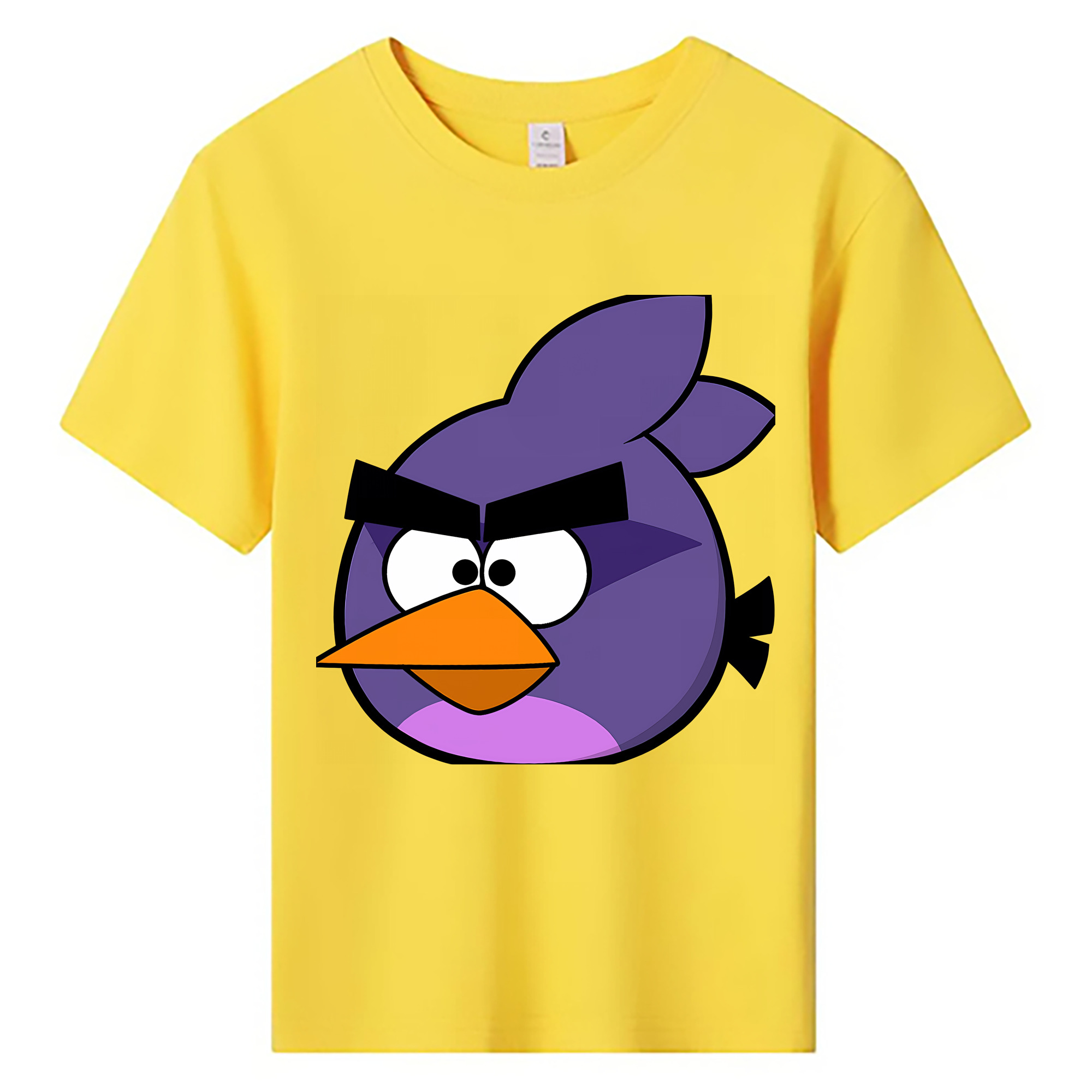 （画像用） Angry Birds アングリーバード 綿100％キッズTシャツ（フロントプリント）