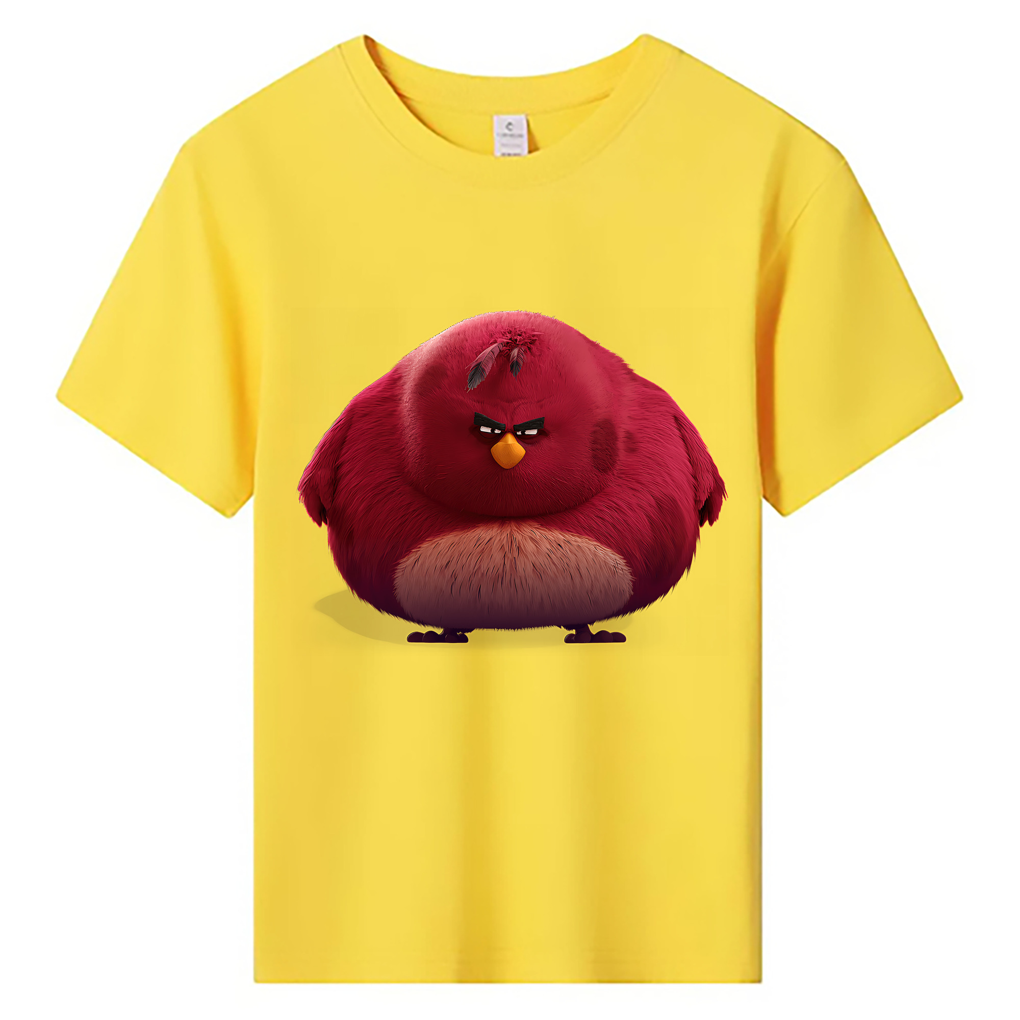 （画像用） Angry Birds アングリーバード 綿100％キッズTシャツ（フロントプリント）