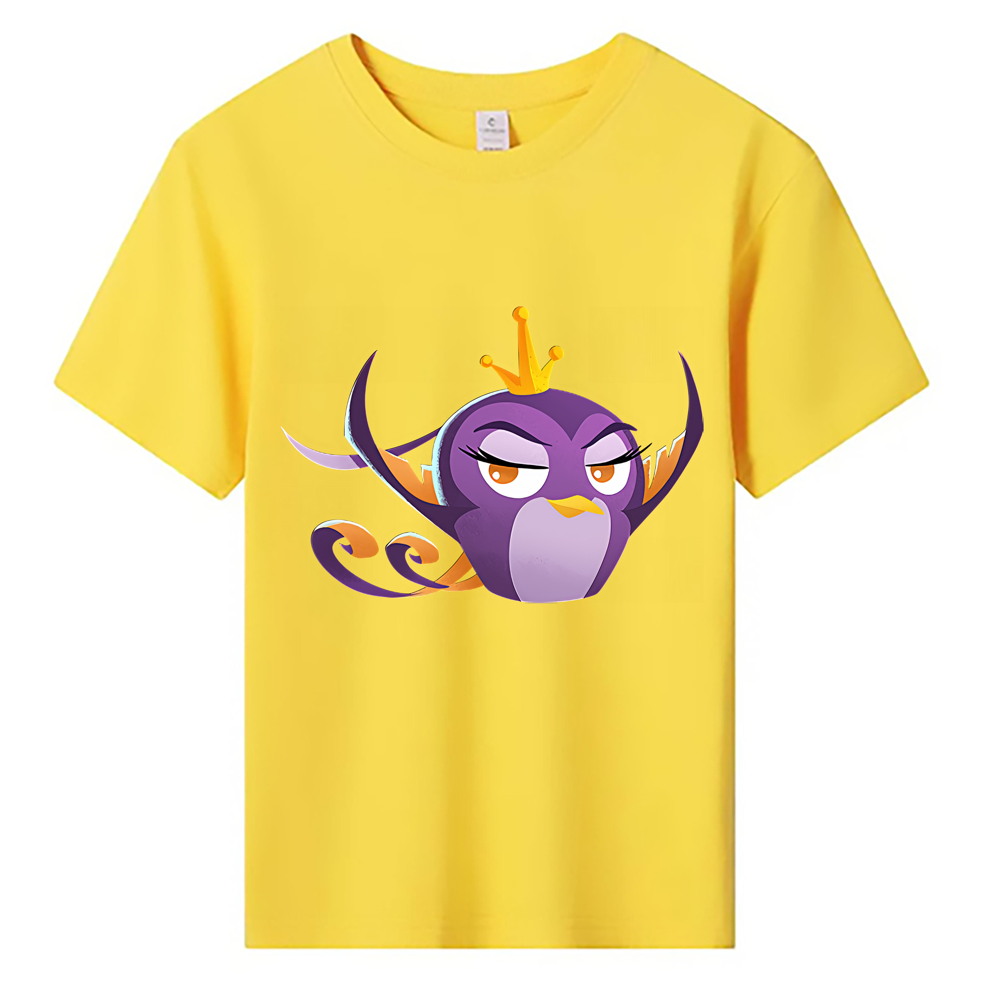 （画像用） Angry Birds アングリーバード 綿100％キッズTシャツ（フロントプリント）