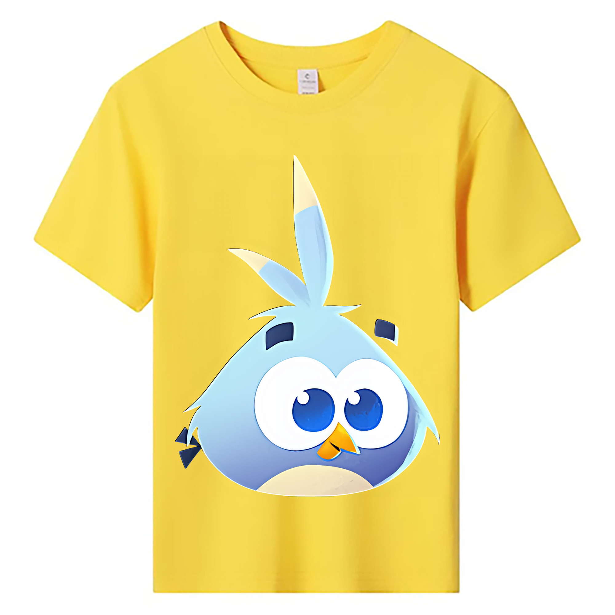 （画像用） Angry Birds アングリーバード 綿100％キッズTシャツ（フロントプリント）