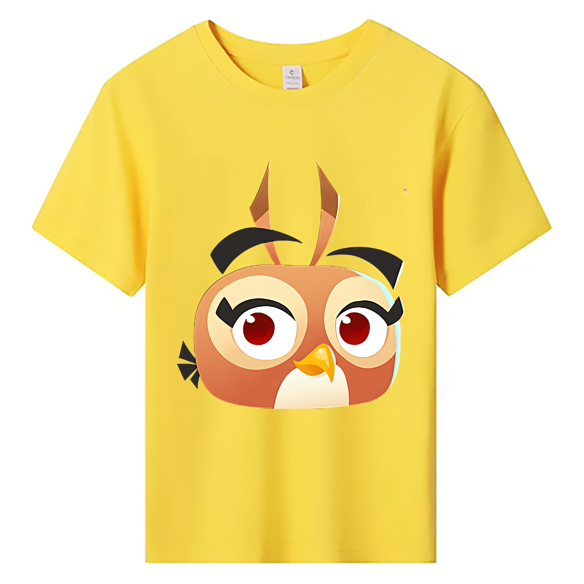 （画像用） Angry Birds アングリーバード 綿100％キッズTシャツ（フロントプリント）