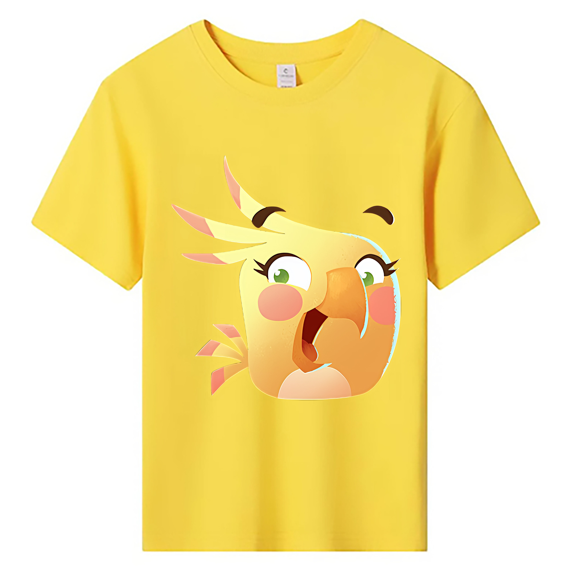 （画像用） Angry Birds アングリーバード 綿100％キッズTシャツ（フロントプリント）