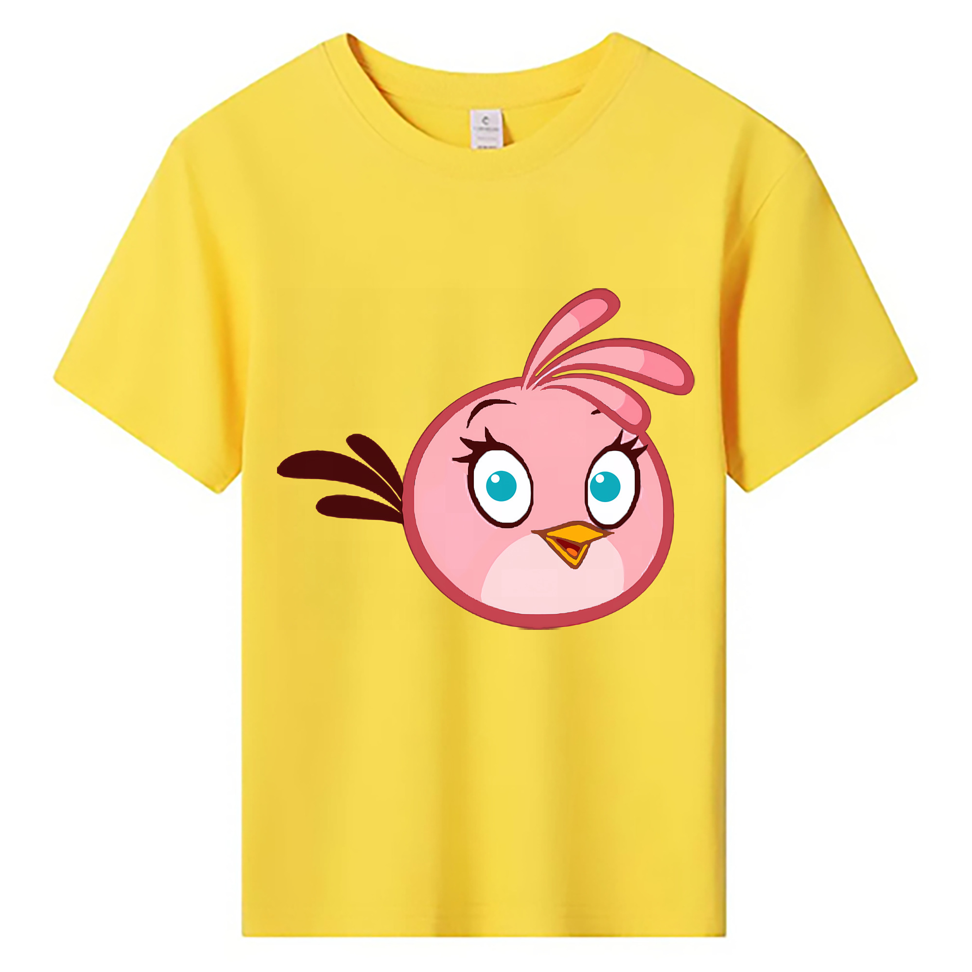 （画像用） Angry Birds アングリーバード 綿100％キッズTシャツ（フロントプリント）