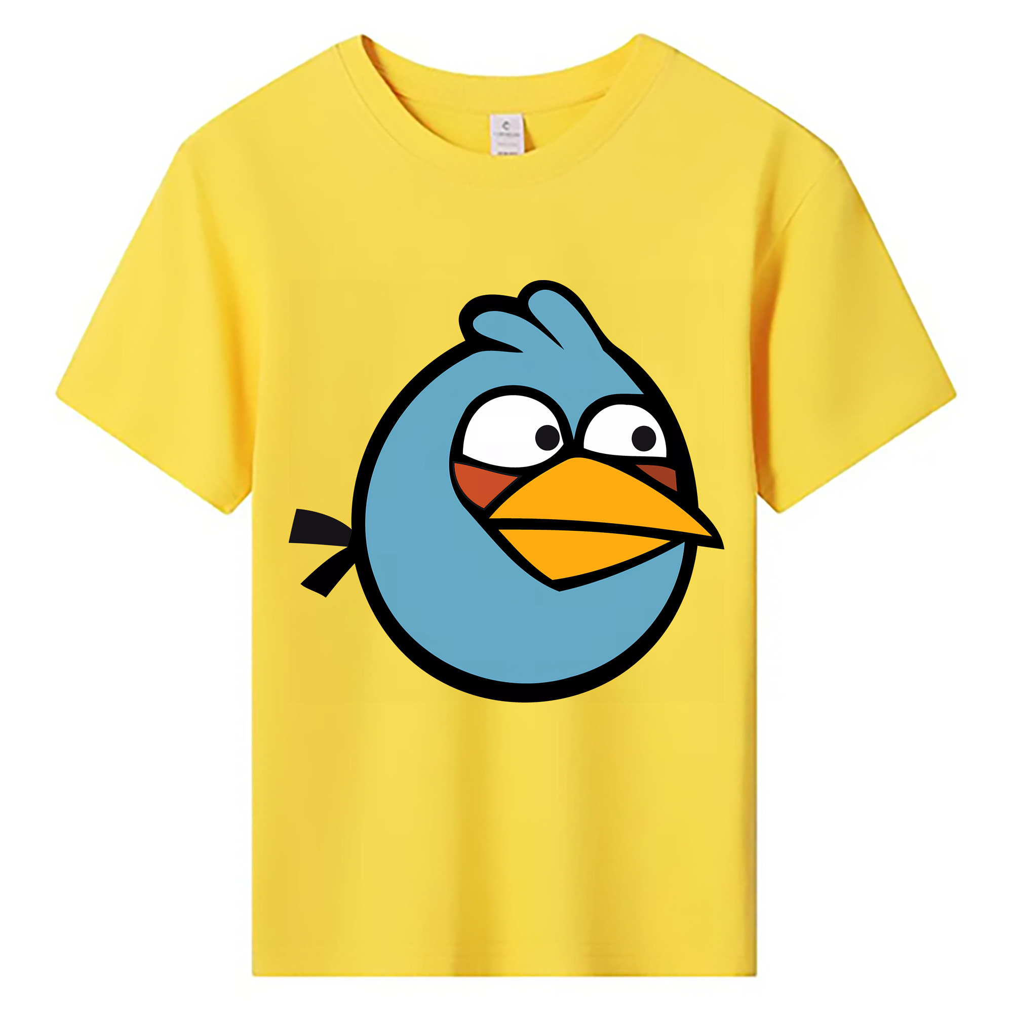 （画像用） Angry Birds アングリーバード 綿100％キッズTシャツ（フロントプリント）