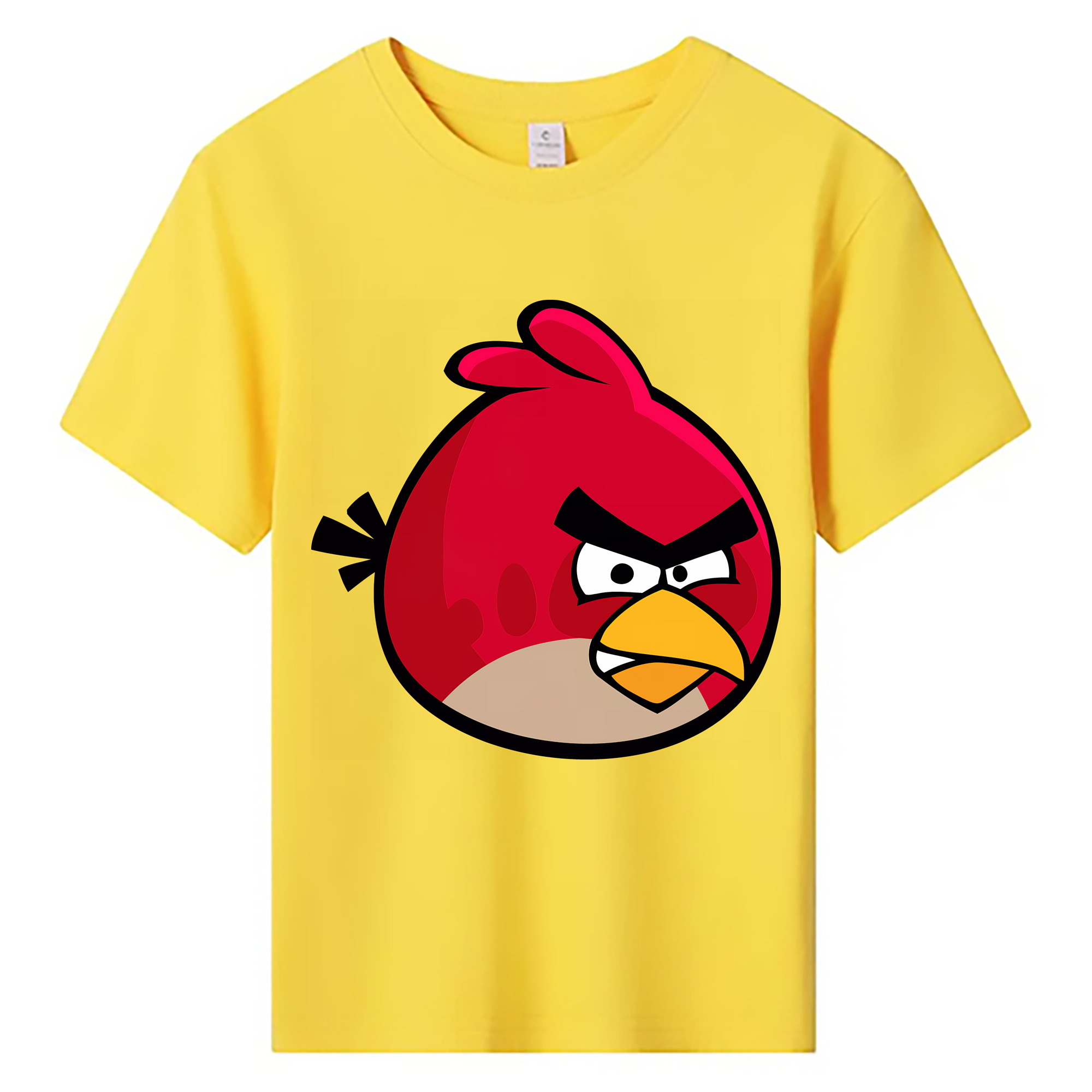 （画像用） Angry Birds アングリーバード 綿100％キッズTシャツ（フロントプリント）