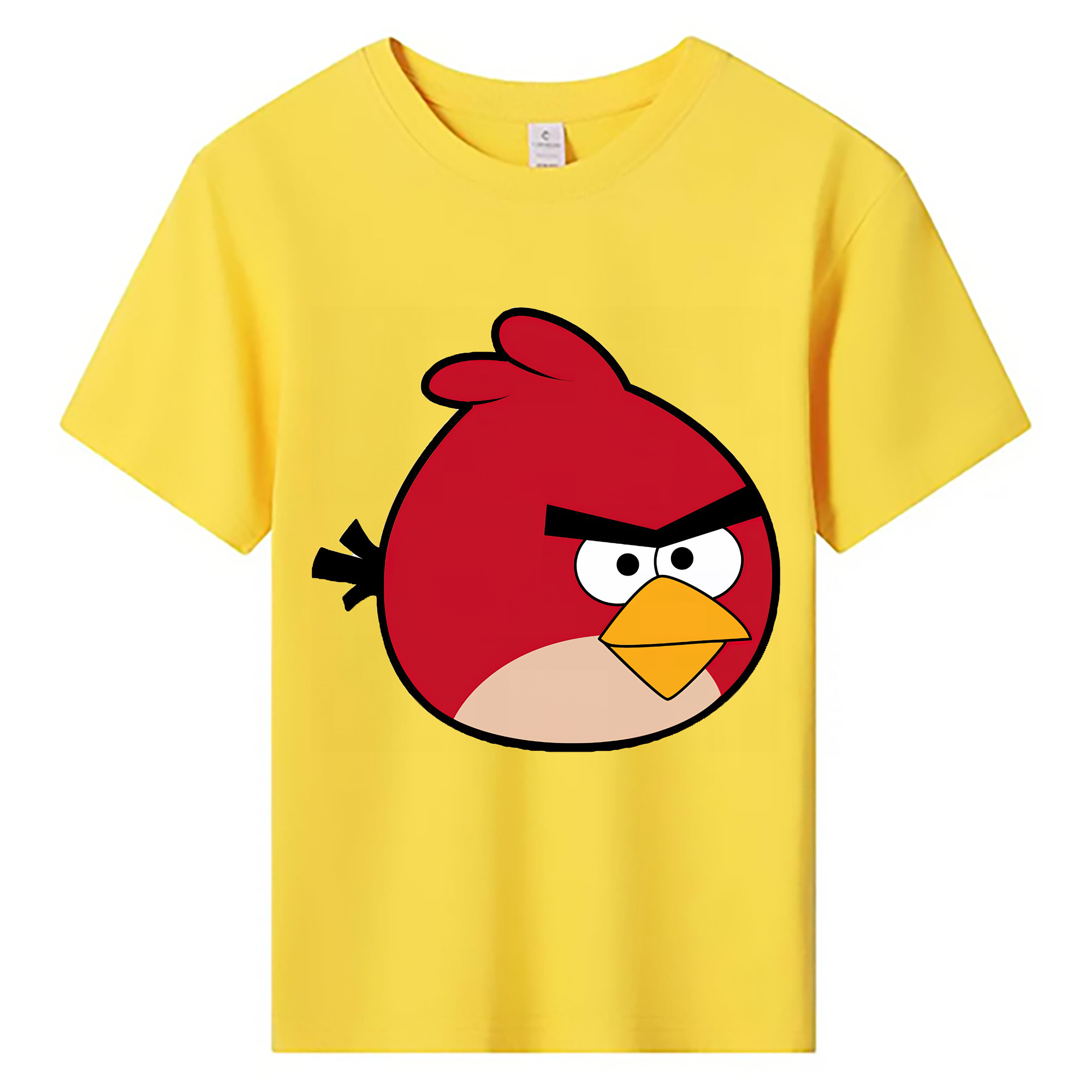 （画像用） Angry Birds アングリーバード 綿100％キッズTシャツ（フロントプリント）