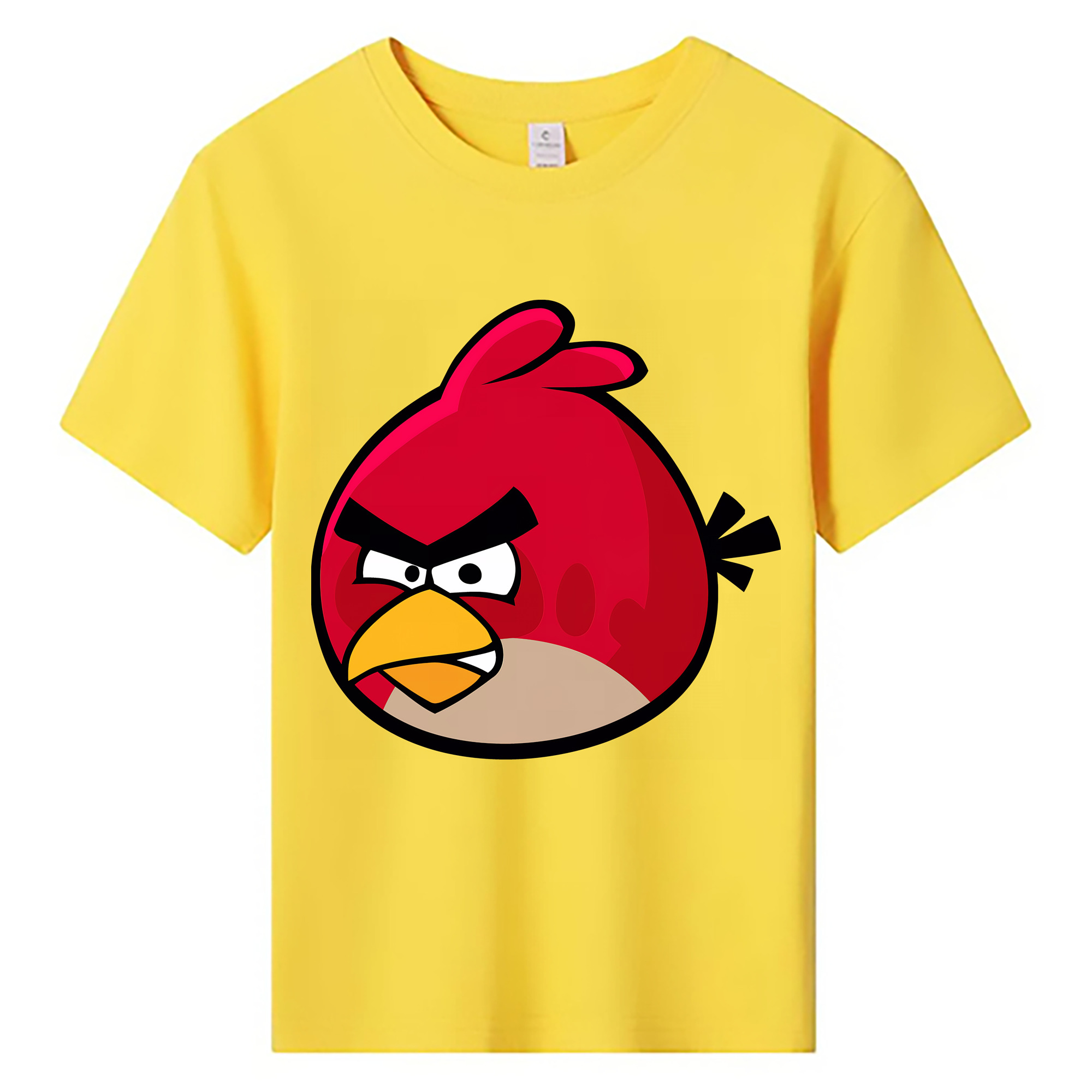 （画像用） Angry Birds アングリーバード 綿100％キッズTシャツ（フロントプリント）
