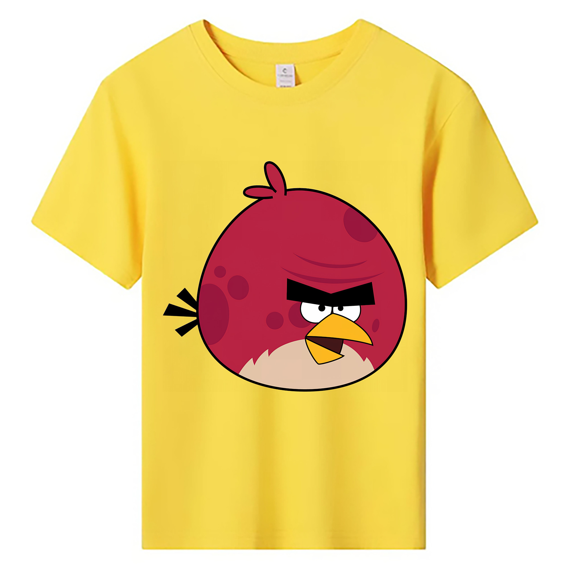 （画像用） Angry Birds アングリーバード 綿100％キッズTシャツ（フロントプリント）