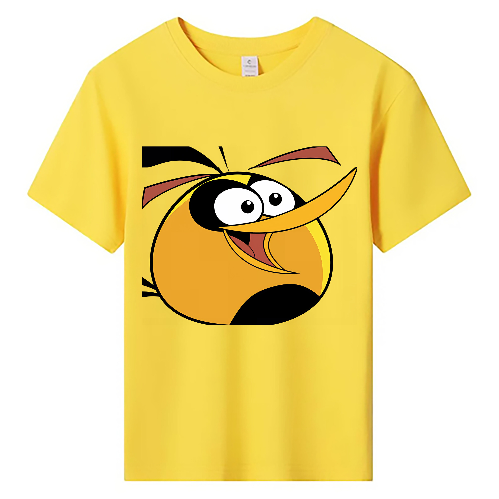 （画像用） Angry Birds アングリーバード 綿100％キッズTシャツ（フロントプリント）