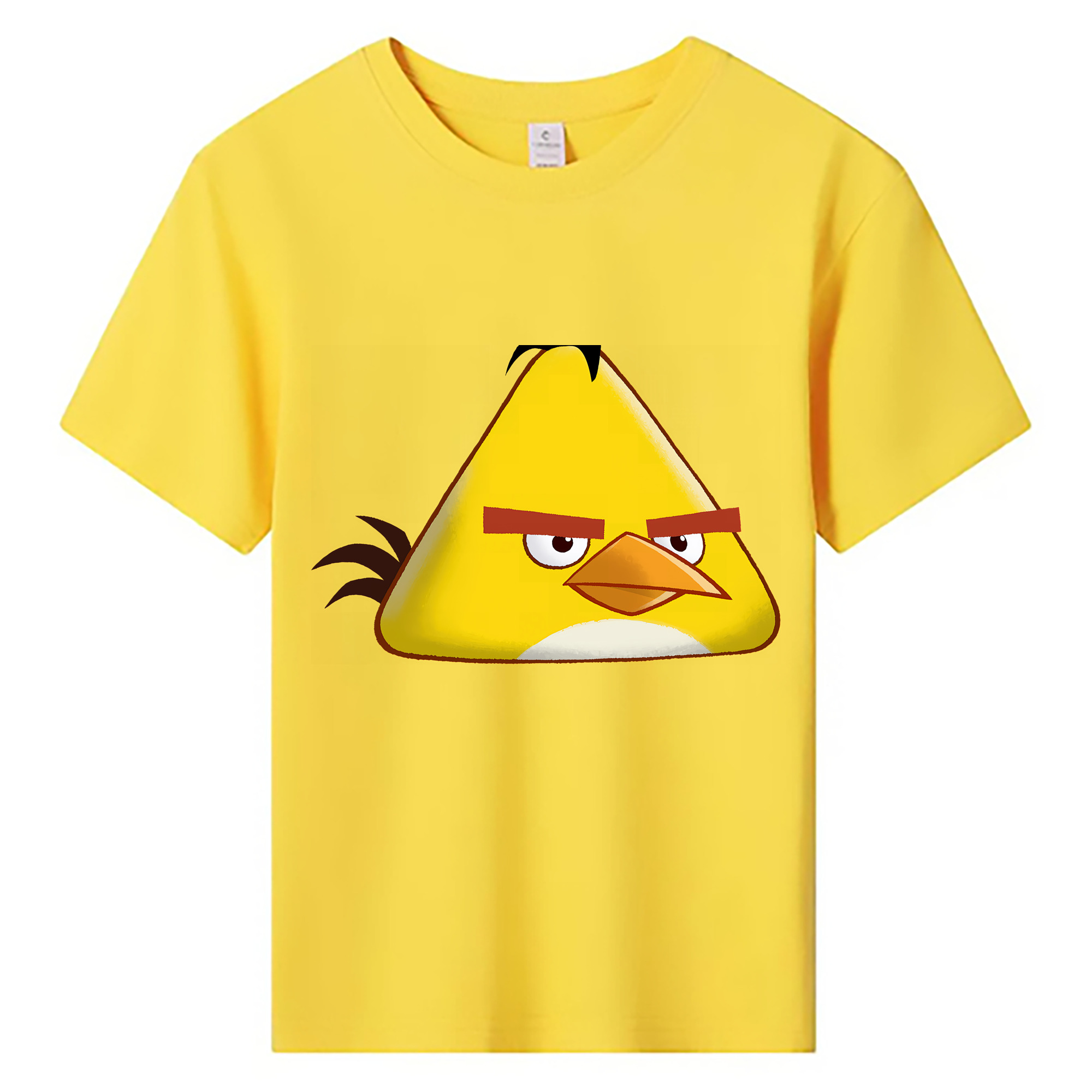 （画像用） Angry Birds アングリーバード 綿100％キッズTシャツ（フロントプリント）
