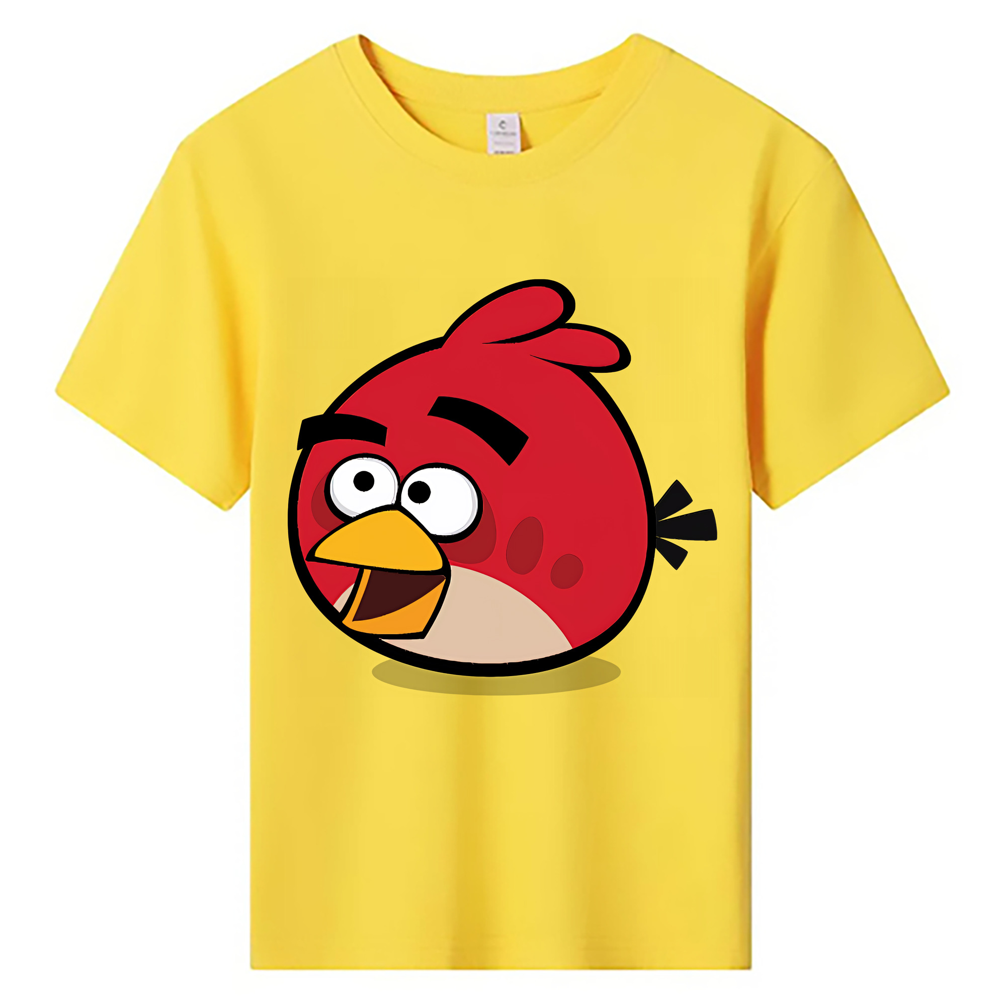 （画像用） Angry Birds アングリーバード 綿100％キッズTシャツ（フロントプリント）