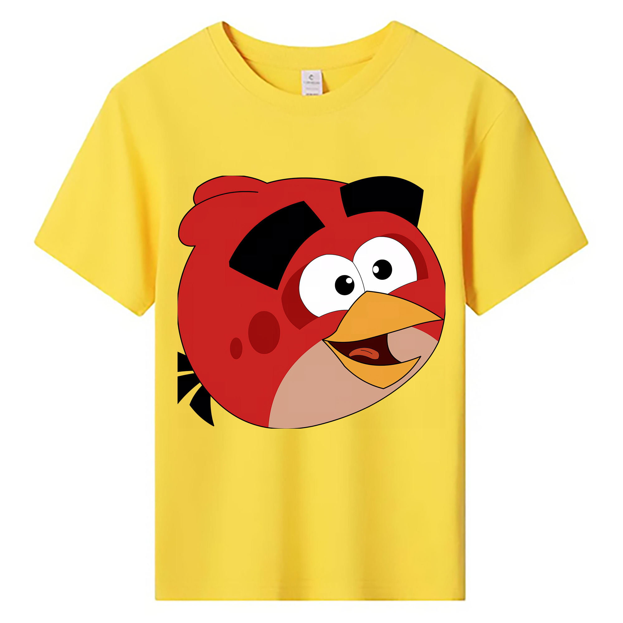 （画像用） Angry Birds アングリーバード 綿100％キッズTシャツ（フロントプリント）