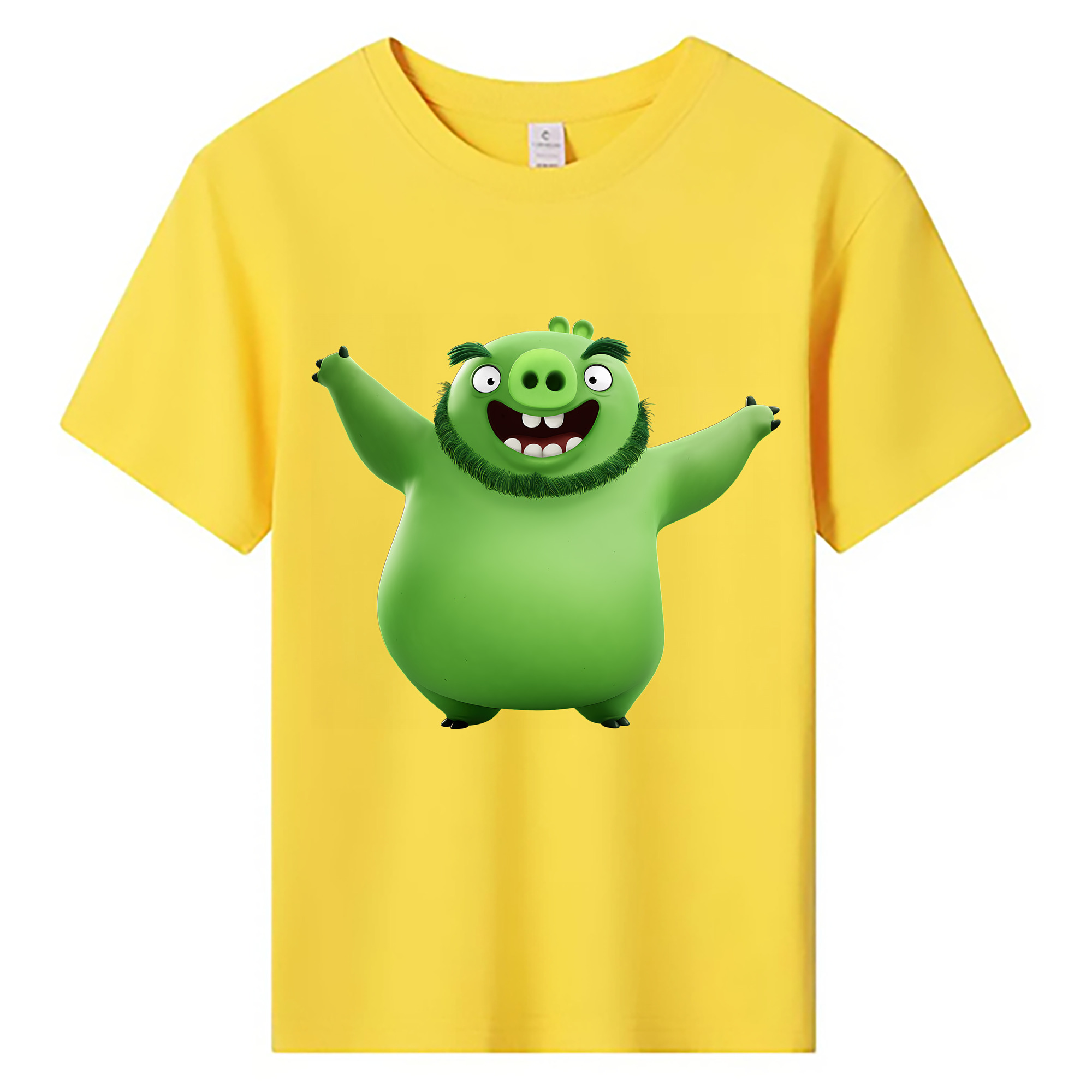 （画像用） Angry Birds アングリーバード 綿100％キッズTシャツ（フロントプリント）