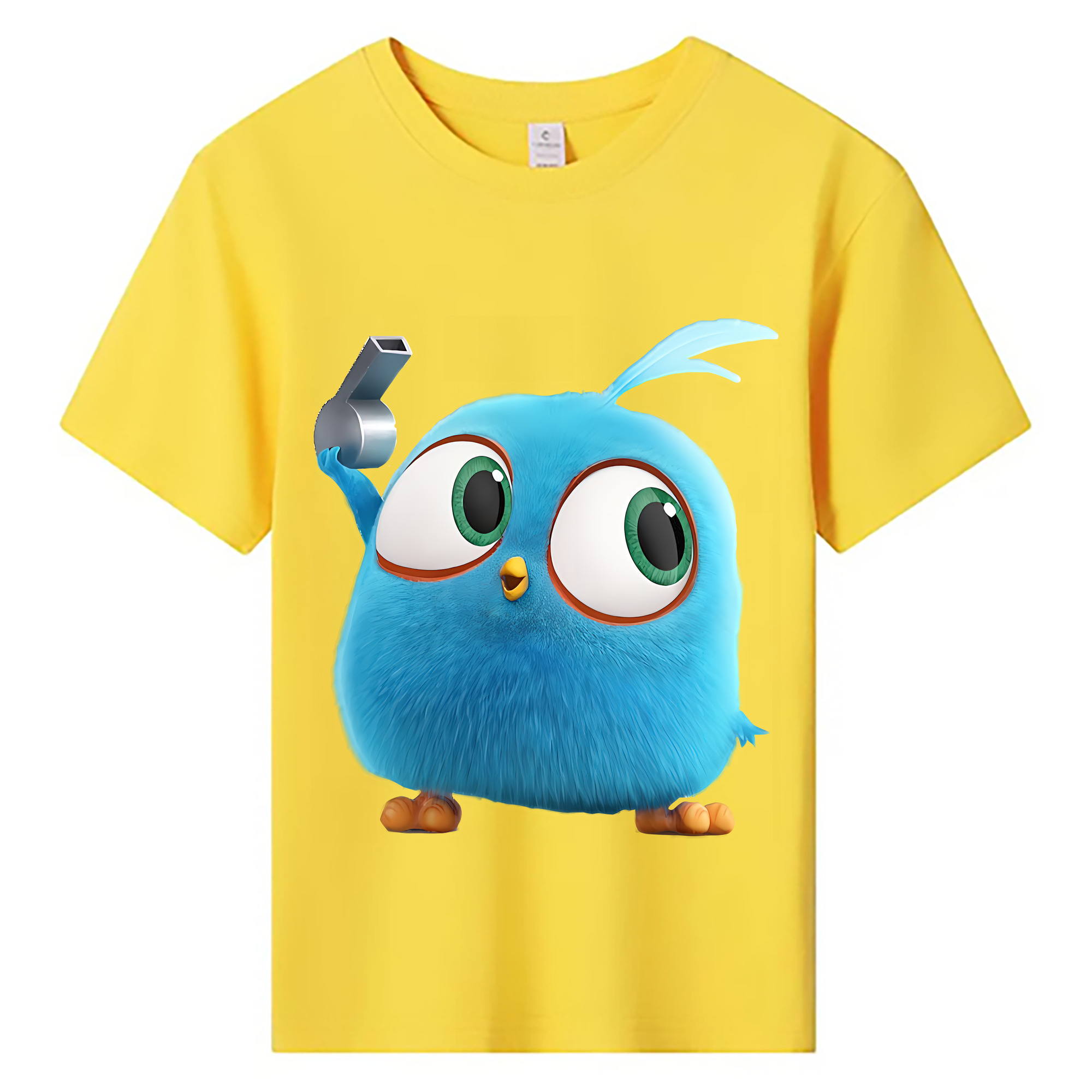 （画像用） Angry Birds アングリーバード 綿100％キッズTシャツ（フロントプリント）