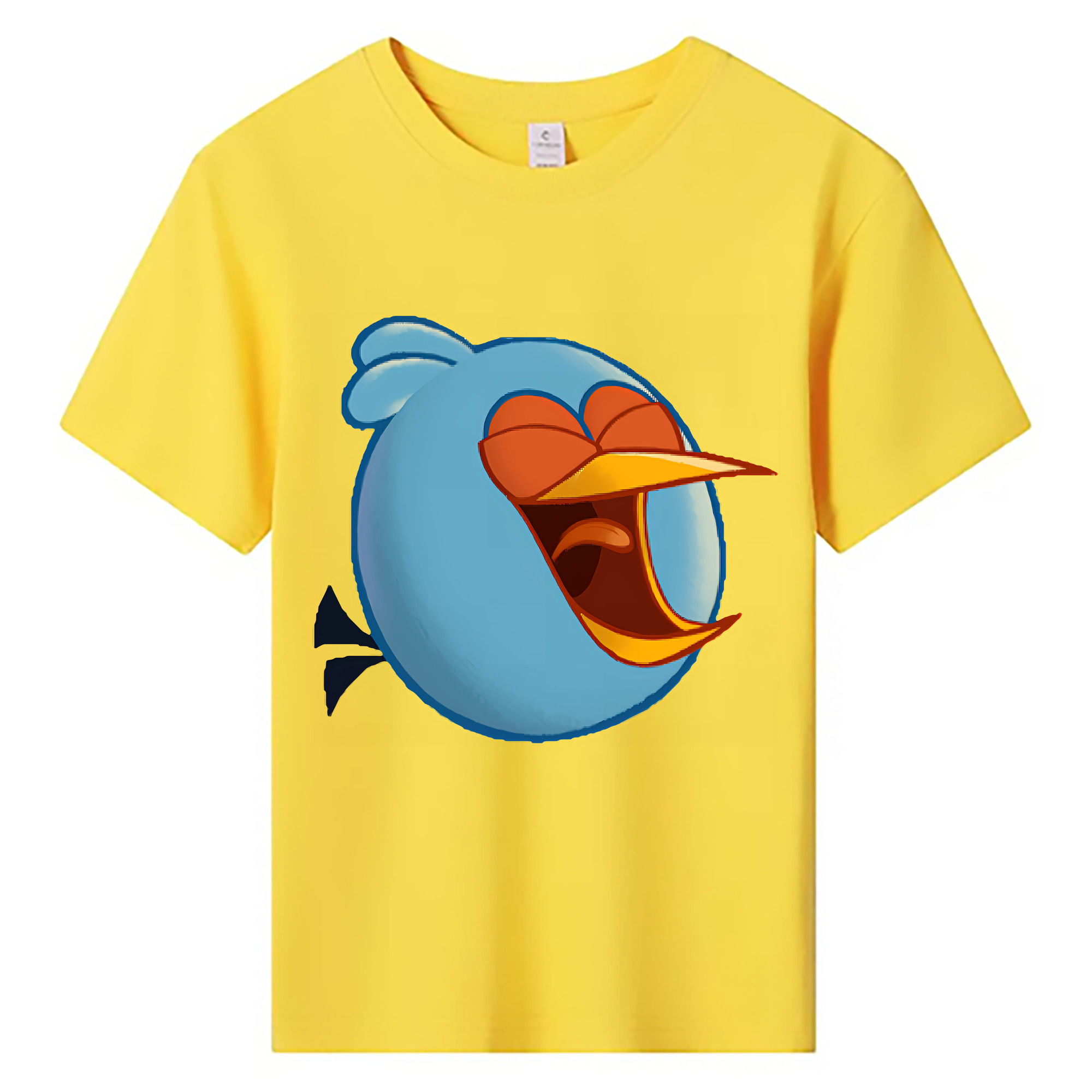 （画像用） Angry Birds アングリーバード 綿100％キッズTシャツ（フロントプリント）