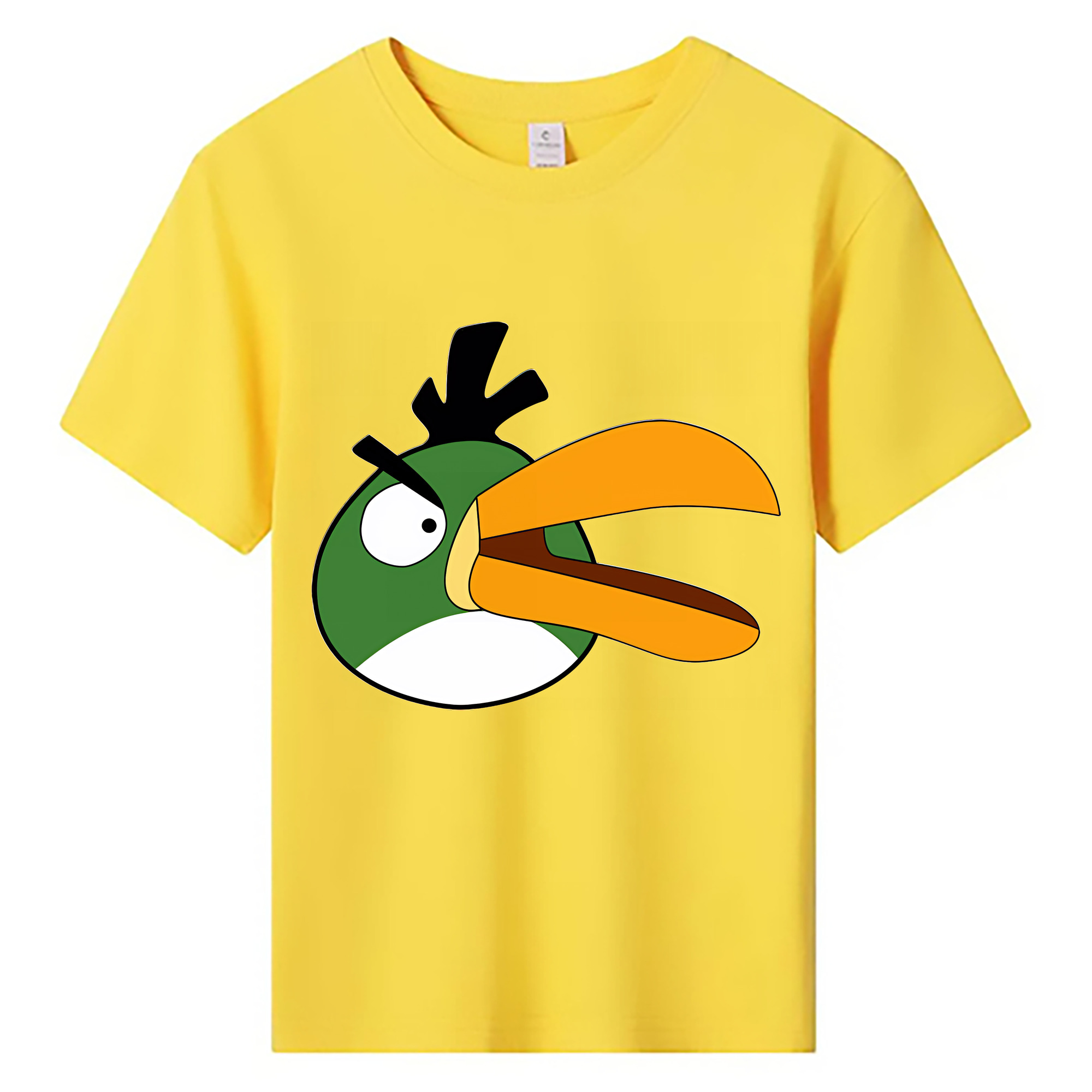 （画像用） Angry Birds アングリーバード 綿100％キッズTシャツ（フロントプリント）