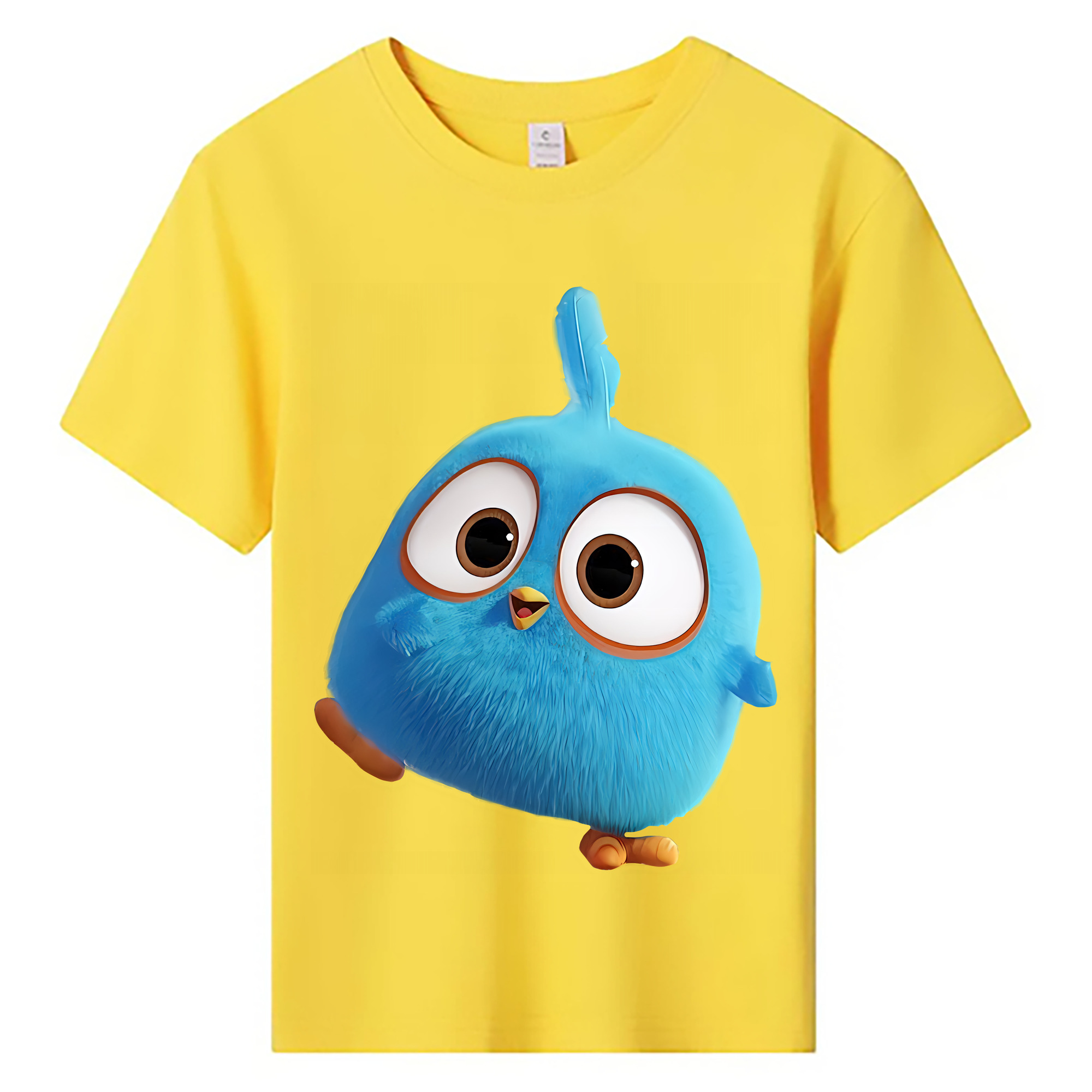 （画像用） Angry Birds アングリーバード 綿100％キッズTシャツ（フロントプリント）