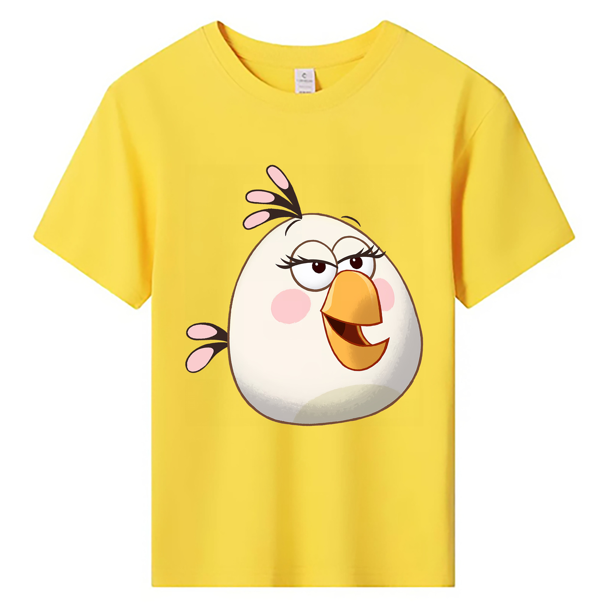 （画像用） Angry Birds アングリーバード 綿100％キッズTシャツ（フロントプリント）