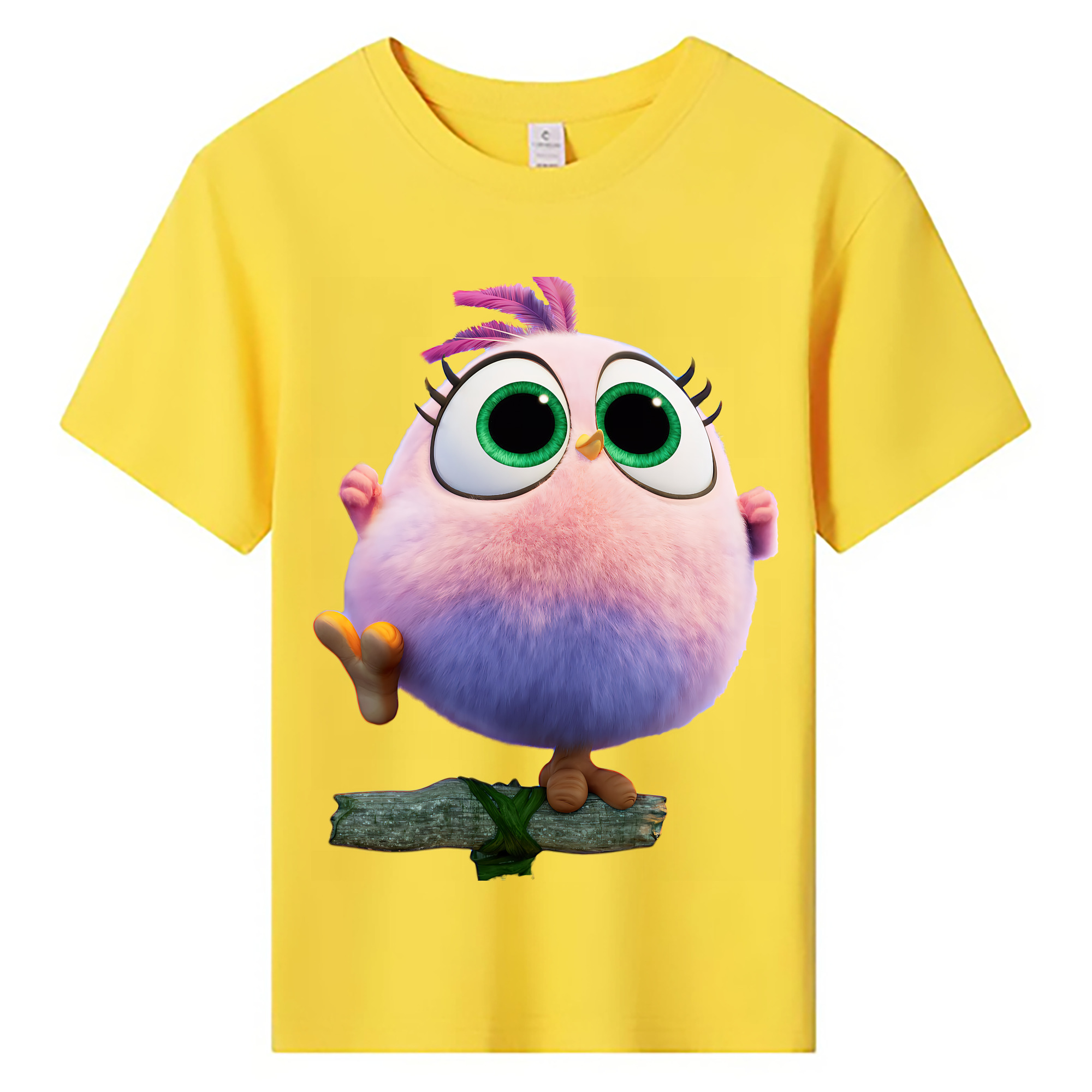 （画像用） Angry Birds アングリーバード 綿100％キッズTシャツ（フロントプリント）