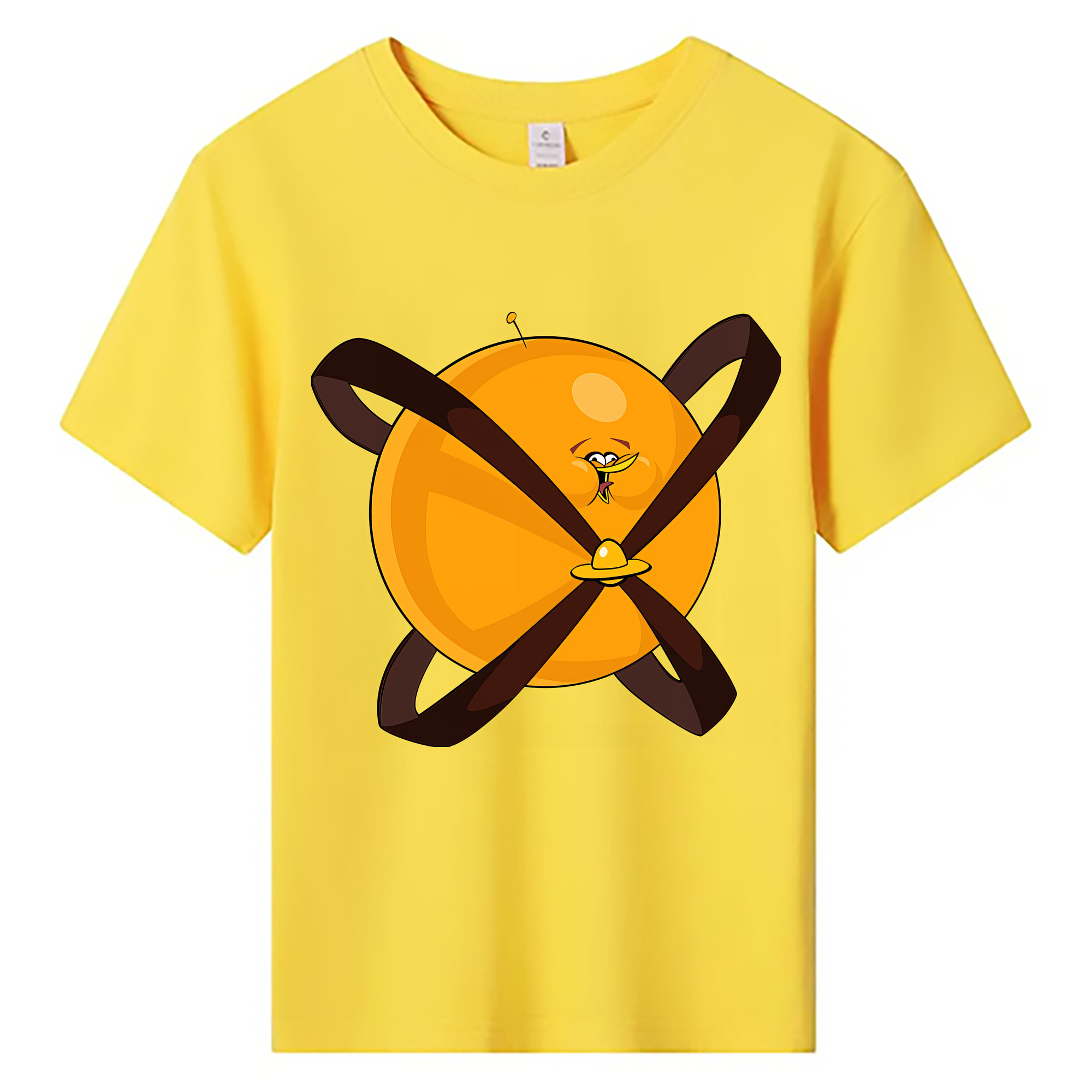 （画像用） Angry Birds アングリーバード 綿100％キッズTシャツ（フロントプリント）
