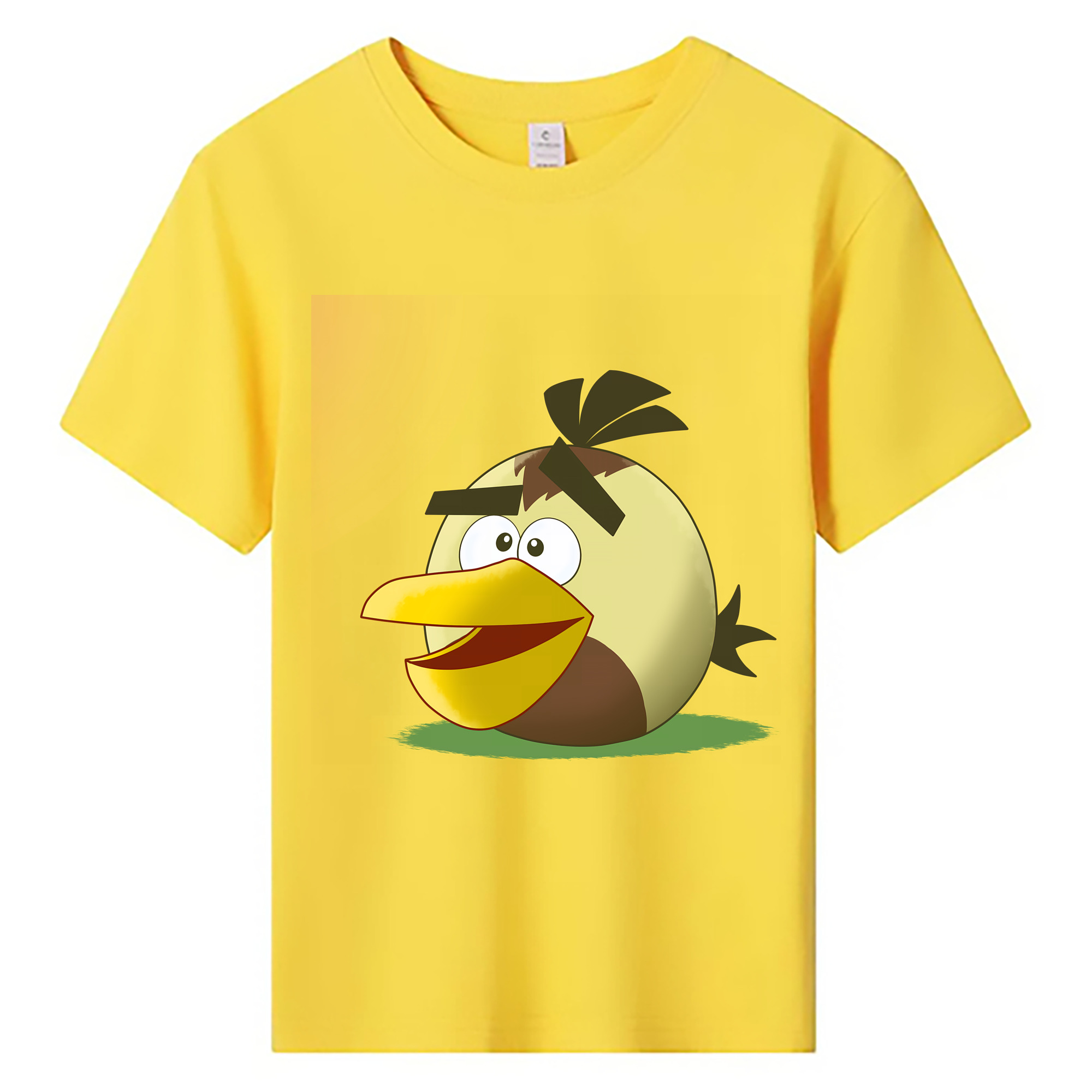 （画像用） Angry Birds アングリーバード 綿100％キッズTシャツ（フロントプリント）