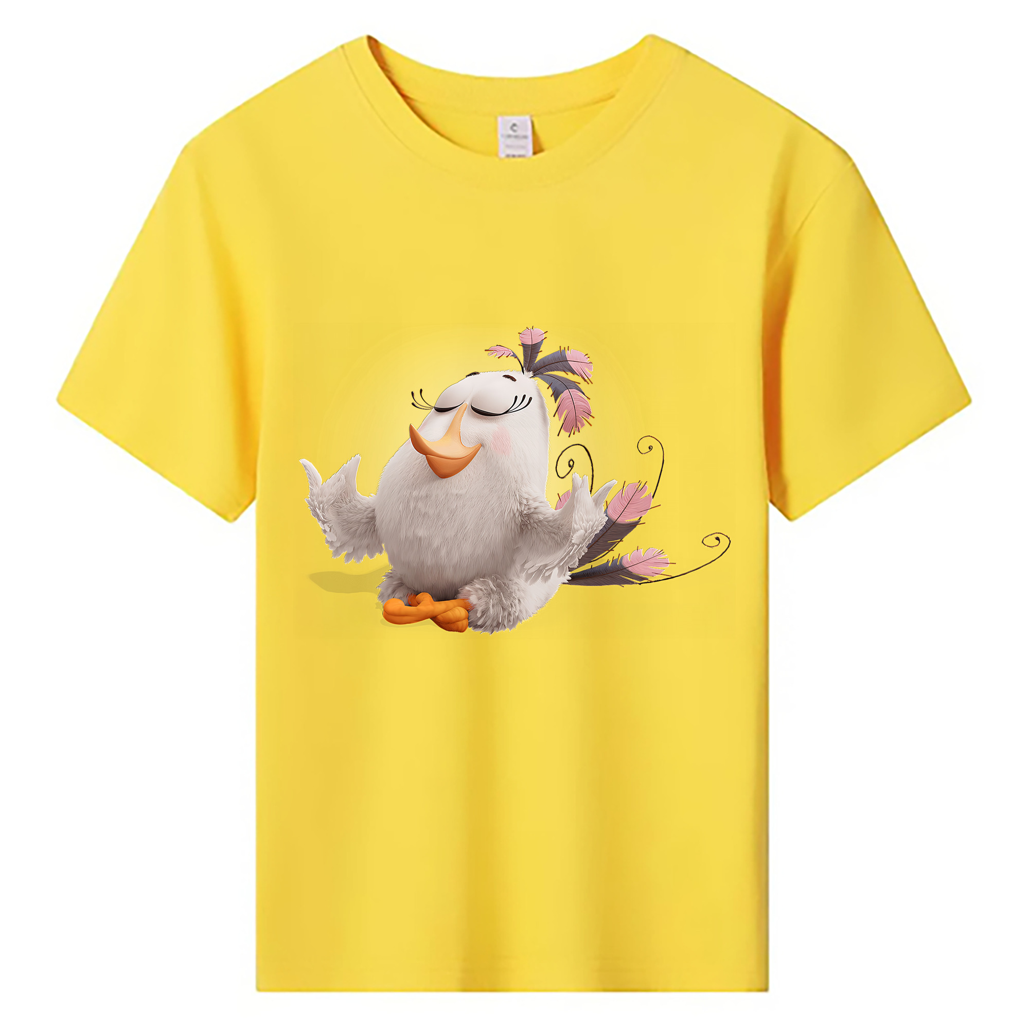（画像用） Angry Birds アングリーバード 綿100％キッズTシャツ（フロントプリント）
