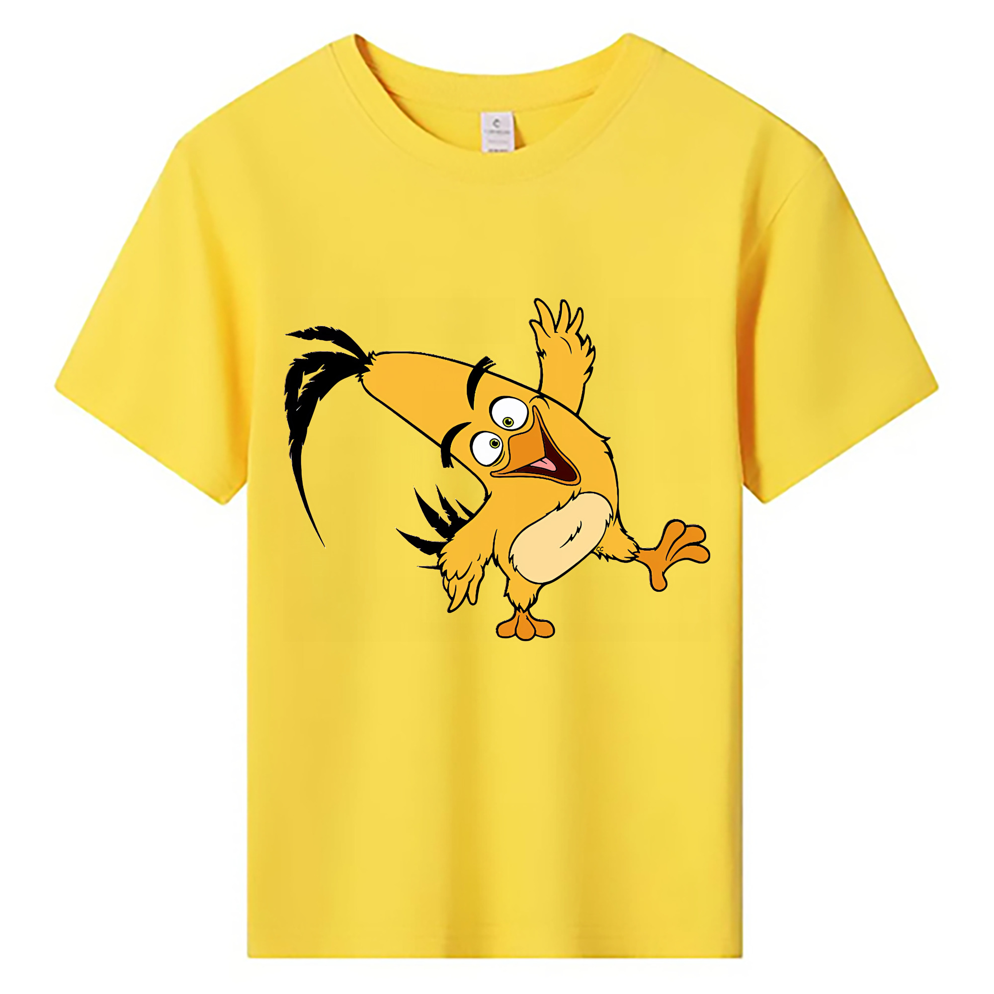 （画像用） Angry Birds アングリーバード 綿100％キッズTシャツ（フロントプリント）