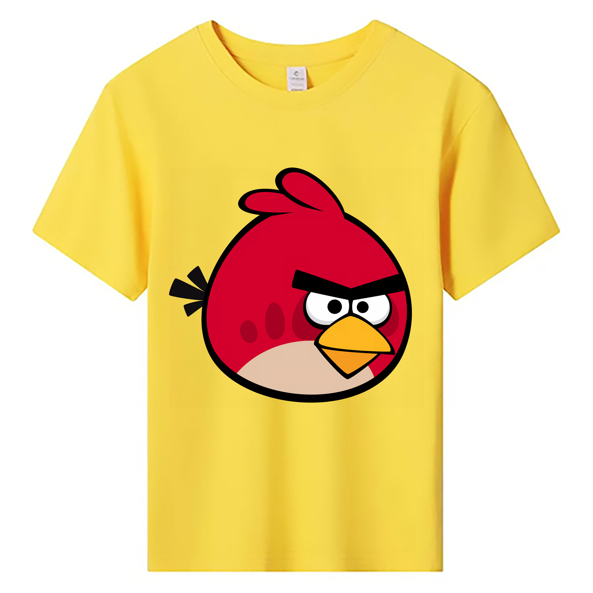 （画像用） Angry Birds アングリーバード 綿100％キッズTシャツ（フロントプリント）