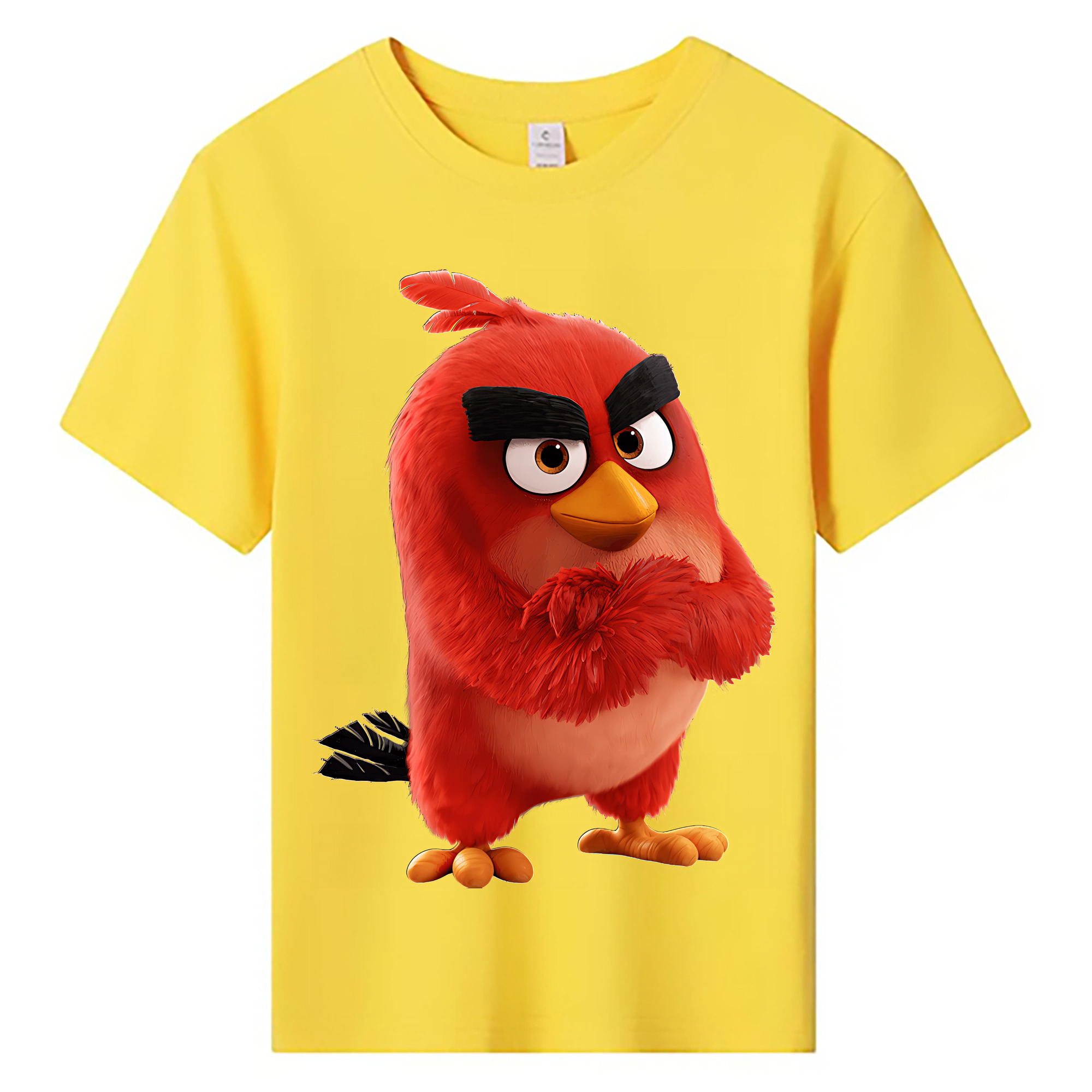 （画像用） Angry Birds アングリーバード 綿100％キッズTシャツ（フロントプリント）