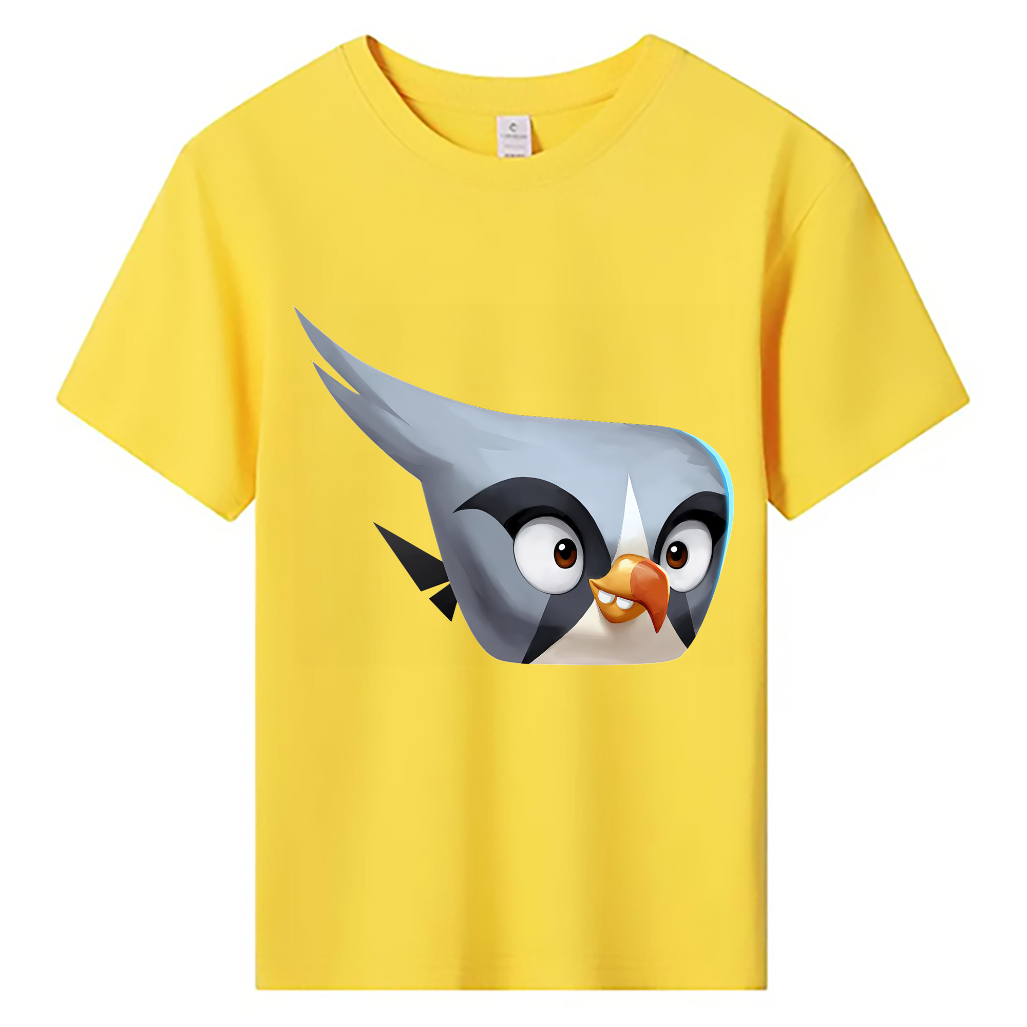 （画像用） Angry Birds アングリーバード 綿100％キッズTシャツ（フロントプリント）