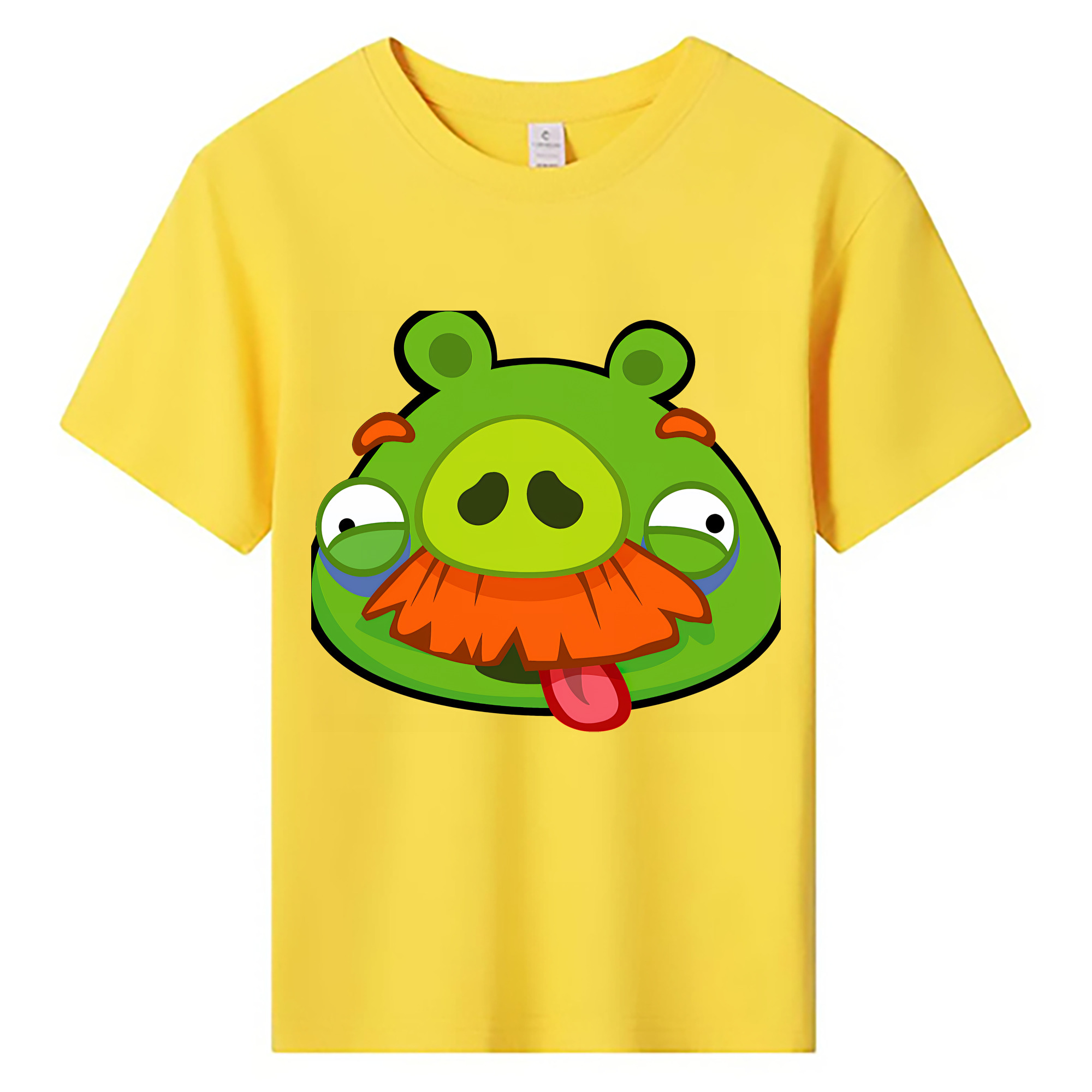 （画像用） Angry Birds アングリーバード 綿100％キッズTシャツ（フロントプリント）