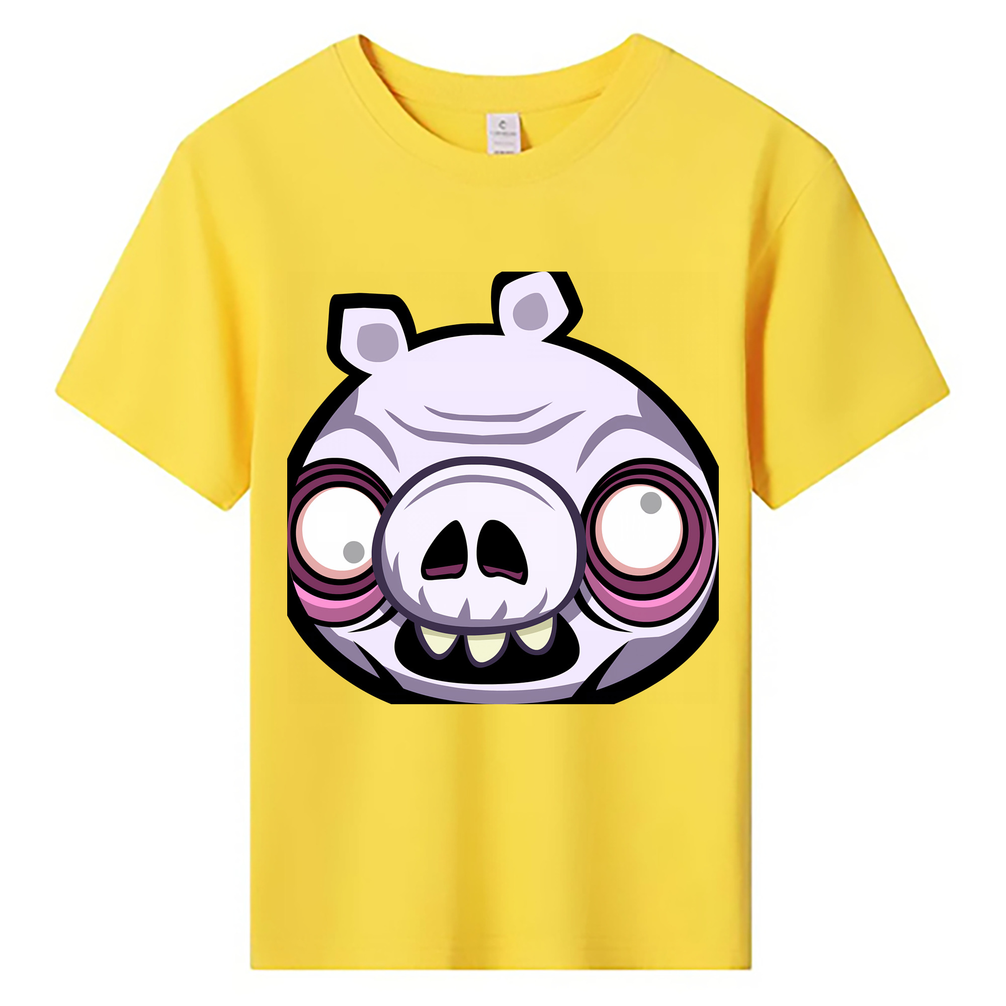 （画像用） Angry Birds アングリーバード 綿100％キッズTシャツ（フロントプリント）