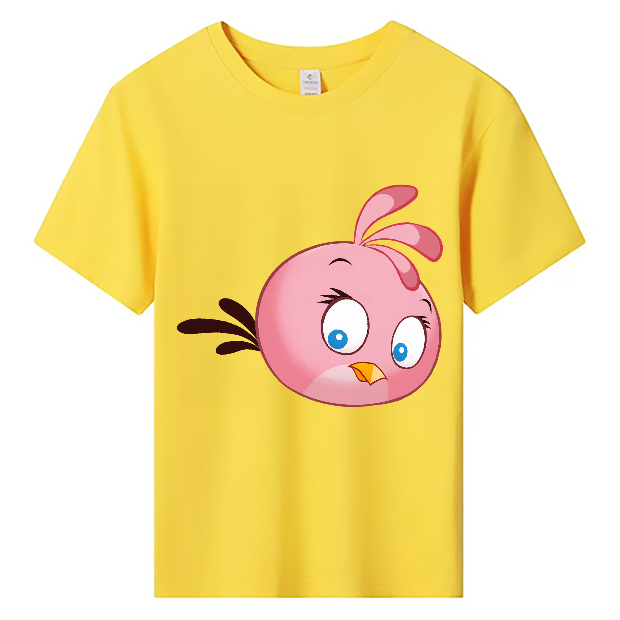 （画像用） Angry Birds アングリーバード 綿100％キッズTシャツ（フロントプリント）