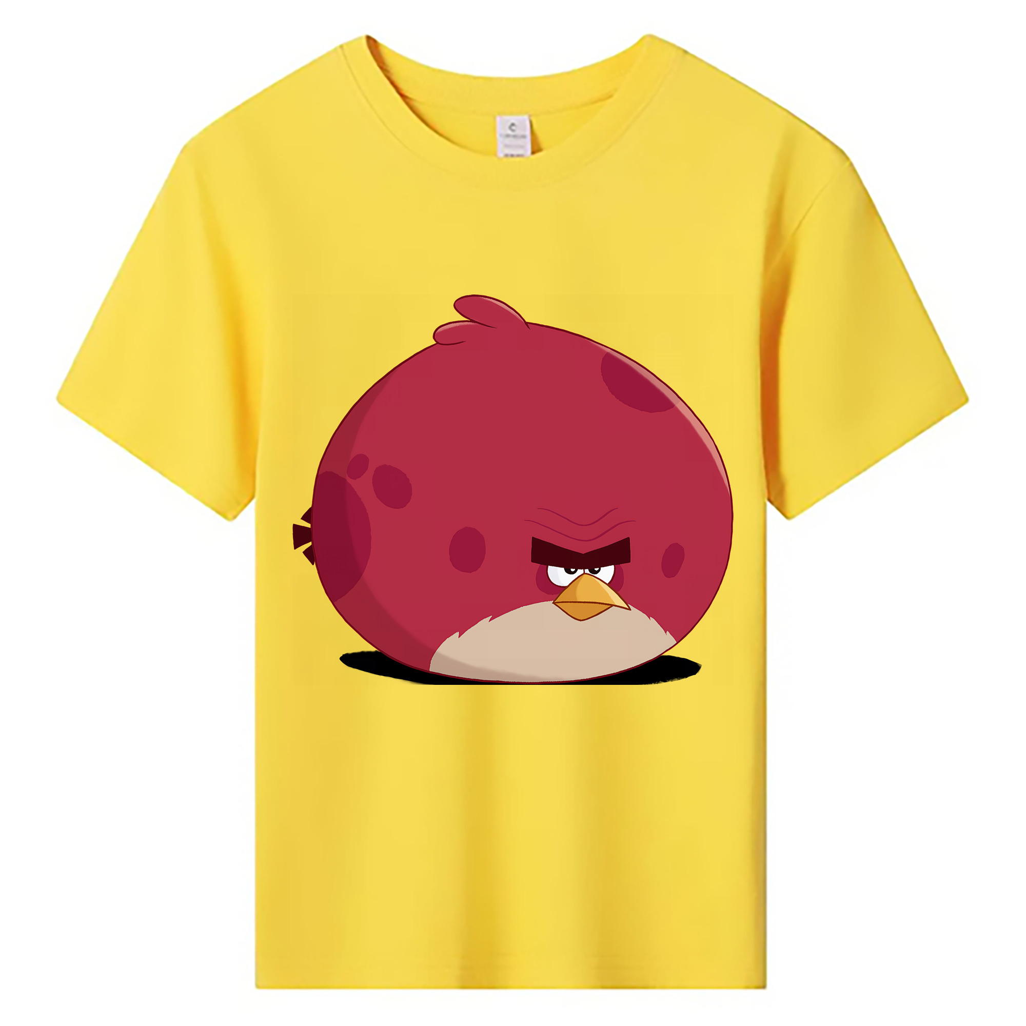 （画像用） Angry Birds アングリーバード 綿100％キッズTシャツ（フロントプリント）