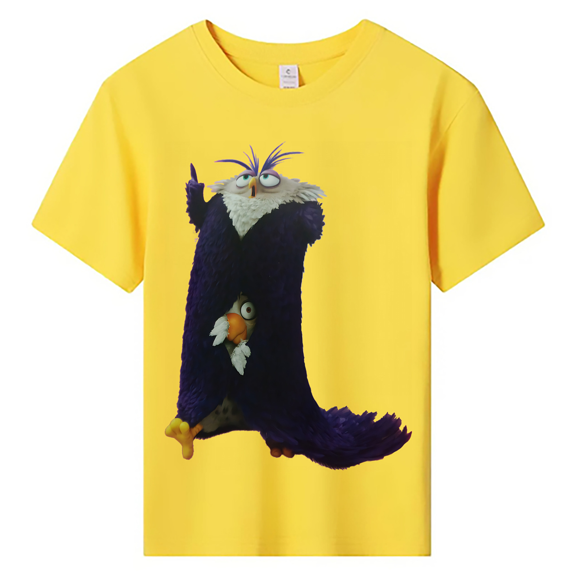 （画像用） Angry Birds アングリーバード 綿100％キッズTシャツ（フロントプリント）