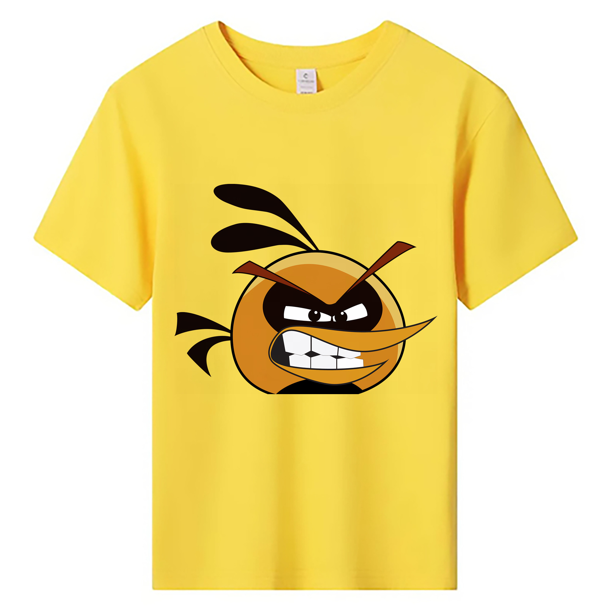 （画像用） Angry Birds アングリーバード 綿100％キッズTシャツ（フロントプリント）