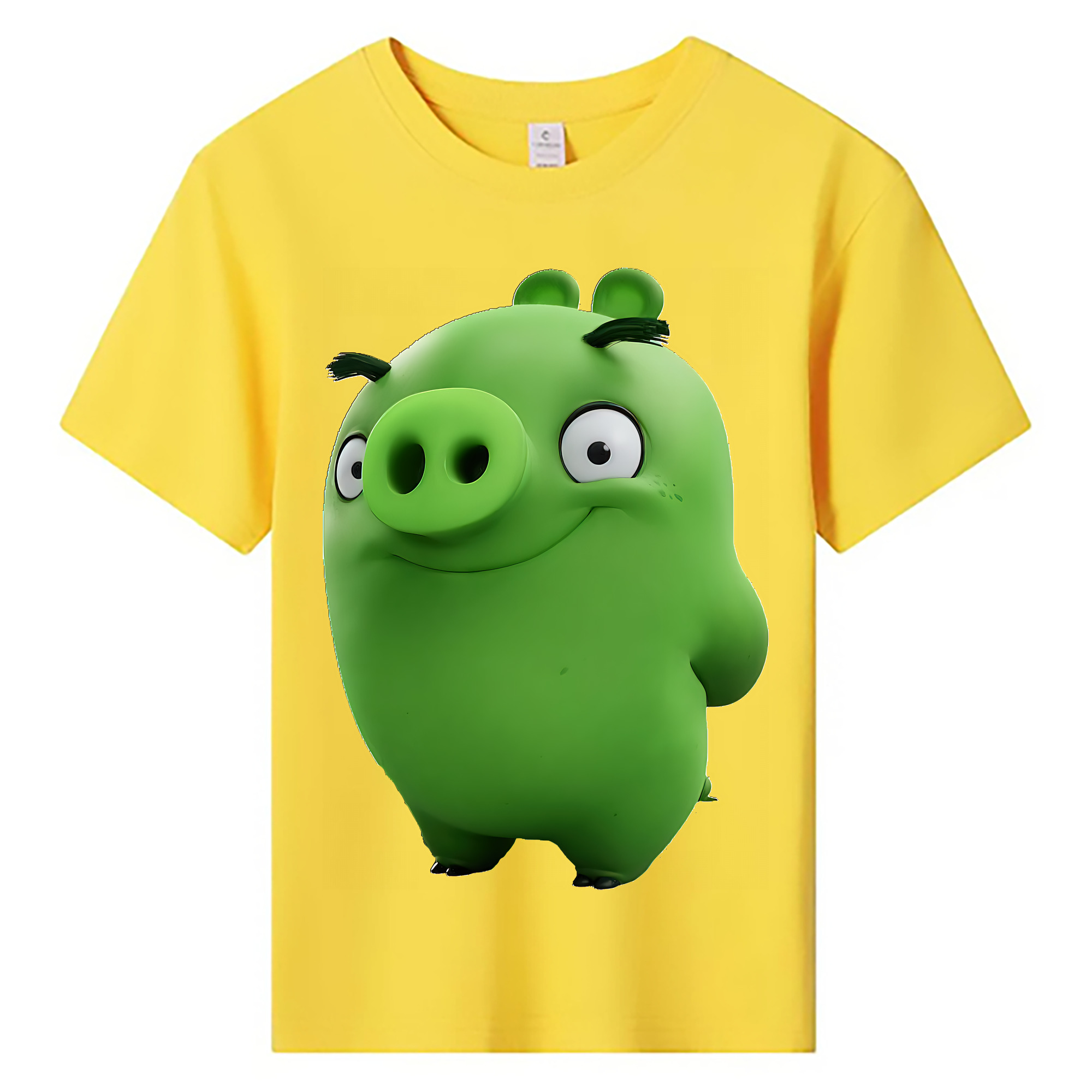 （画像用） Angry Birds アングリーバード 綿100％キッズTシャツ（フロントプリント）