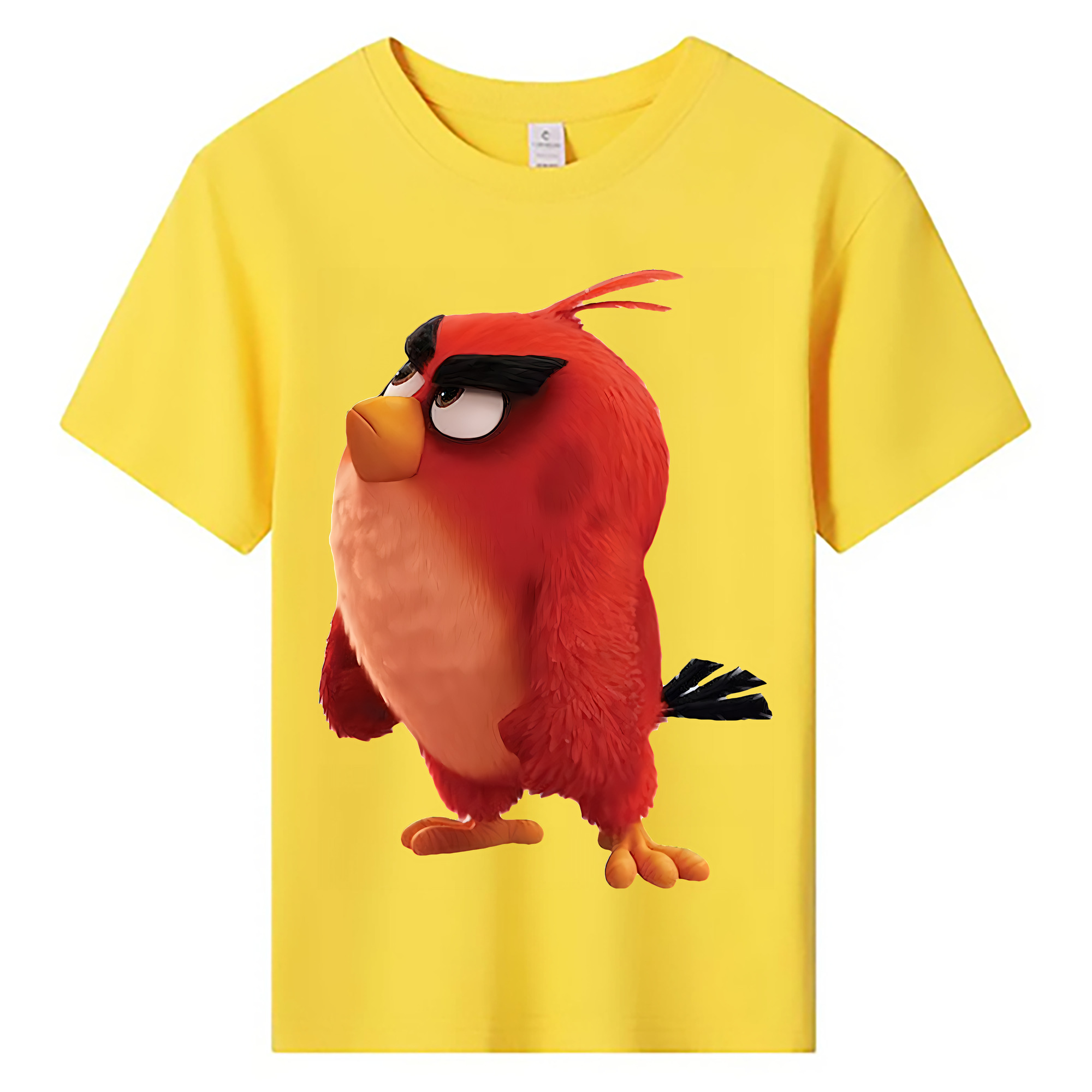 （画像用） Angry Birds アングリーバード 綿100％キッズTシャツ（フロントプリント）