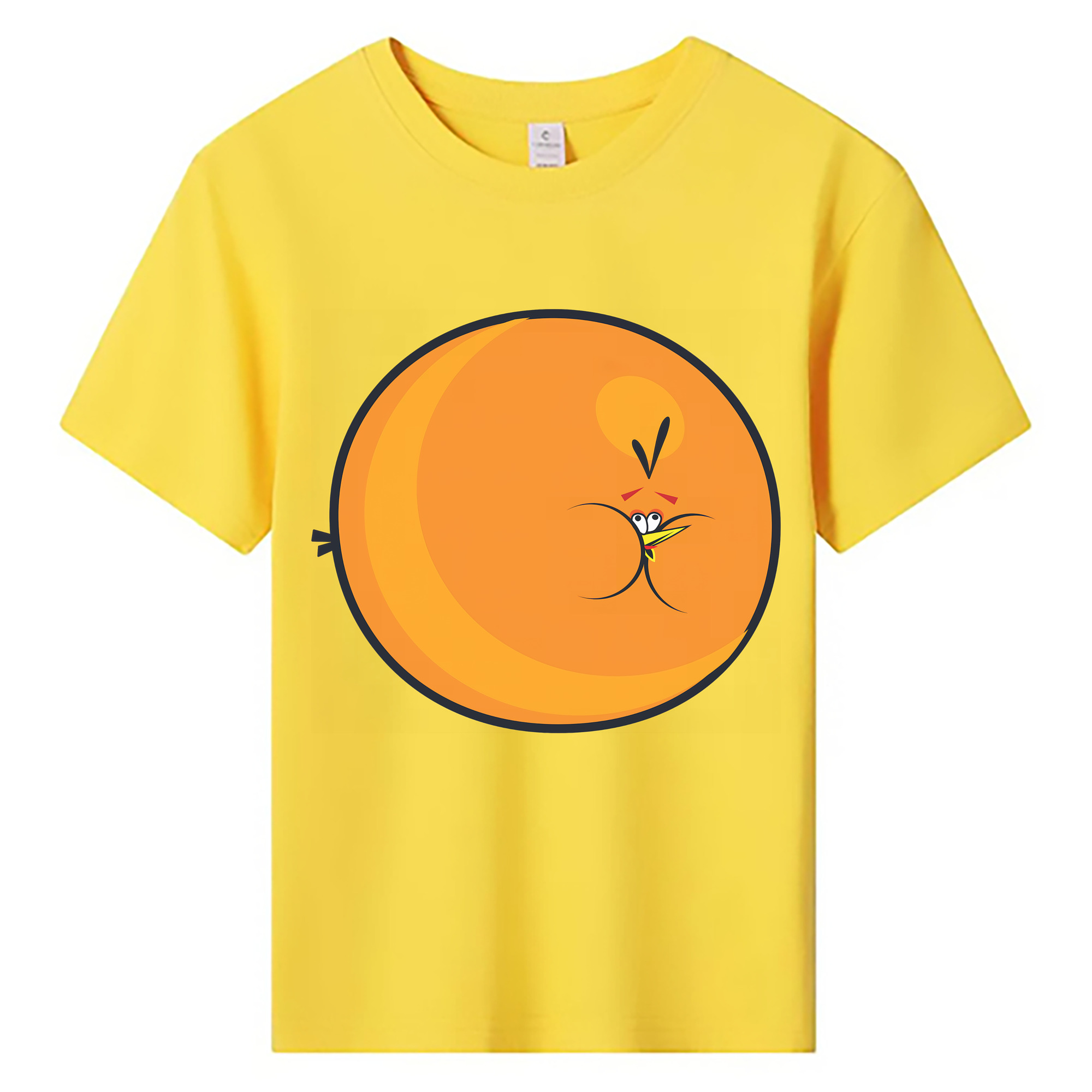 （画像用） Angry Birds アングリーバード 綿100％キッズTシャツ（フロントプリント）