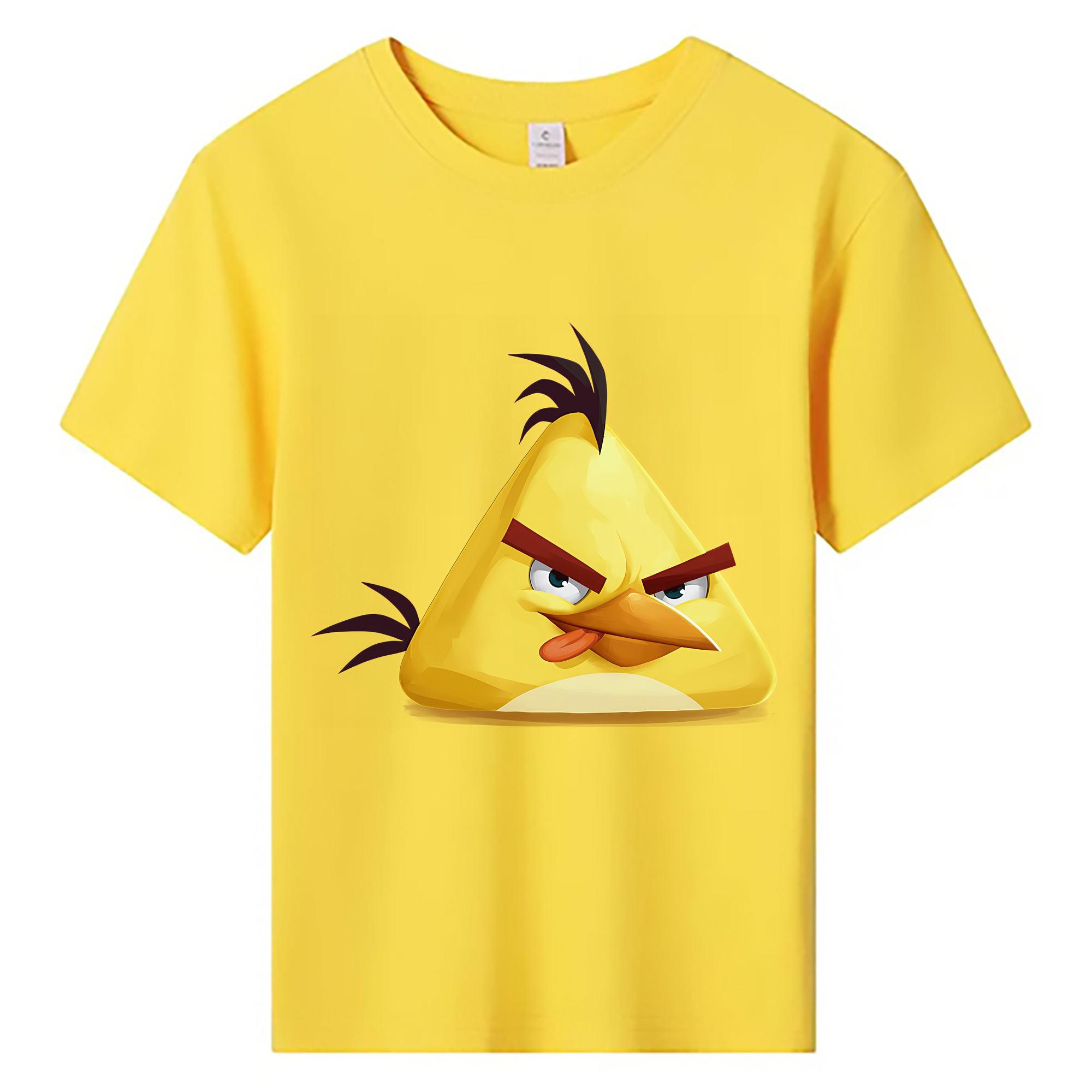 （画像用） Angry Birds アングリーバード 綿100％キッズTシャツ（フロントプリント）