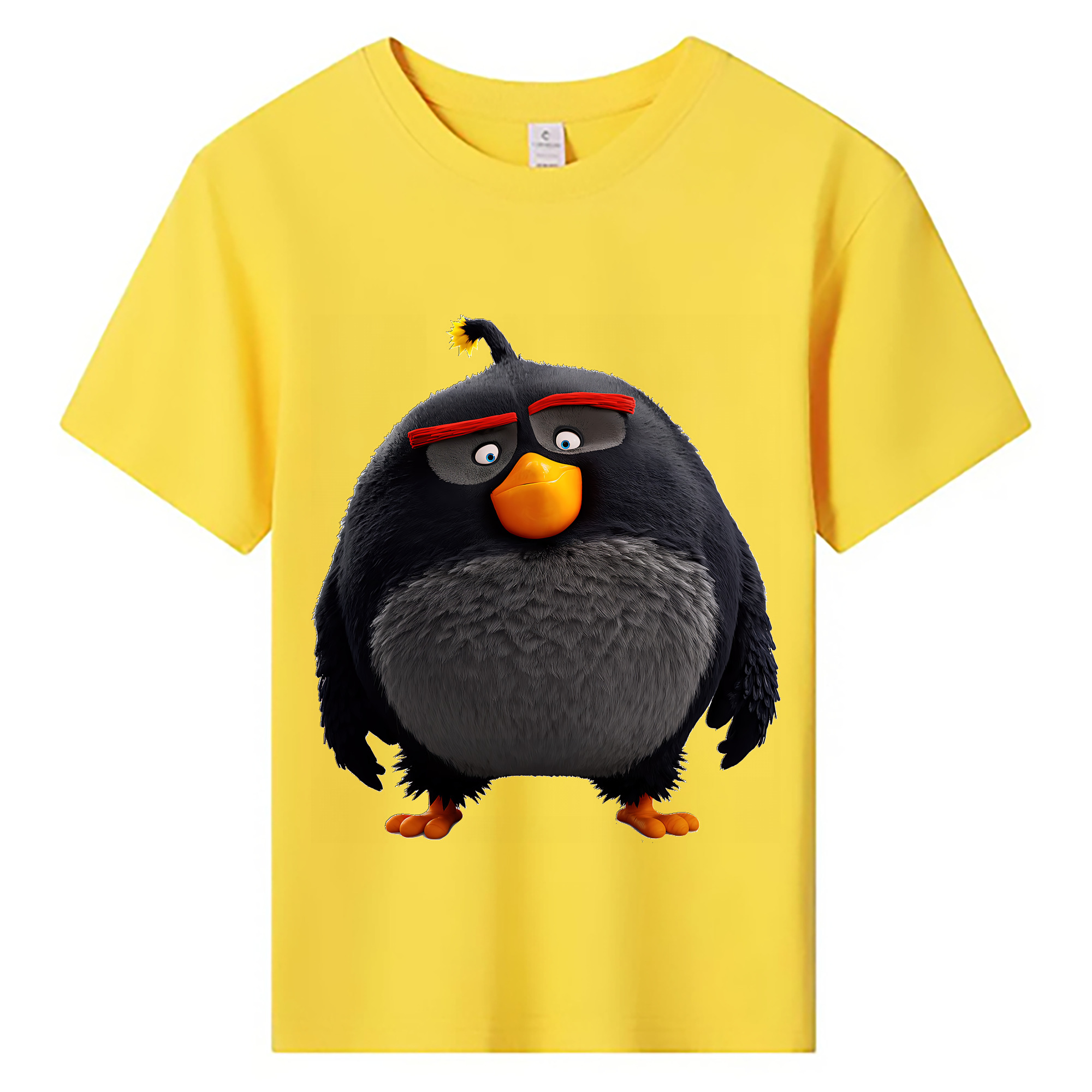 （画像用） Angry Birds アングリーバード 綿100％キッズTシャツ（フロントプリント）