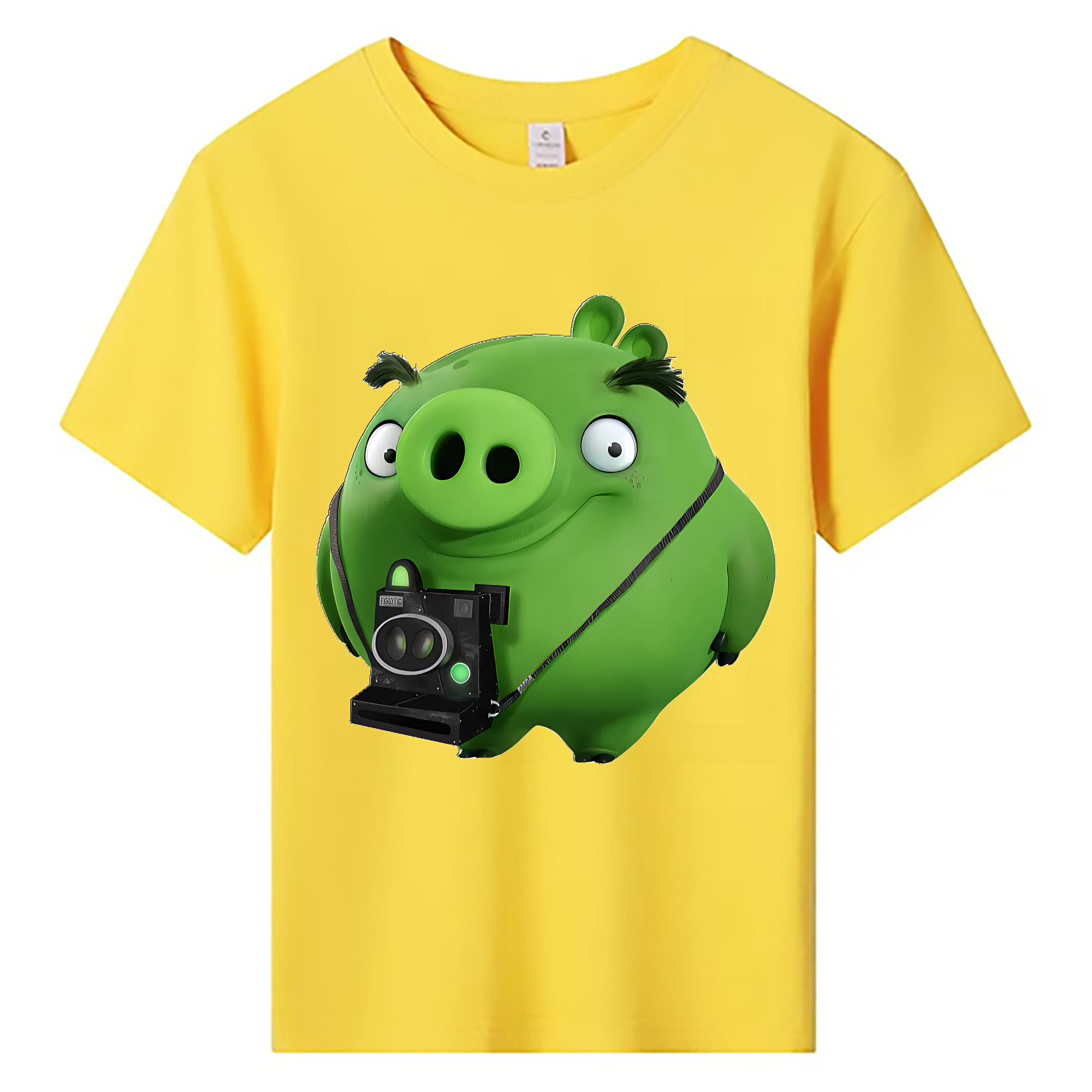 （画像用） Angry Birds アングリーバード 綿100％キッズTシャツ（フロントプリント）