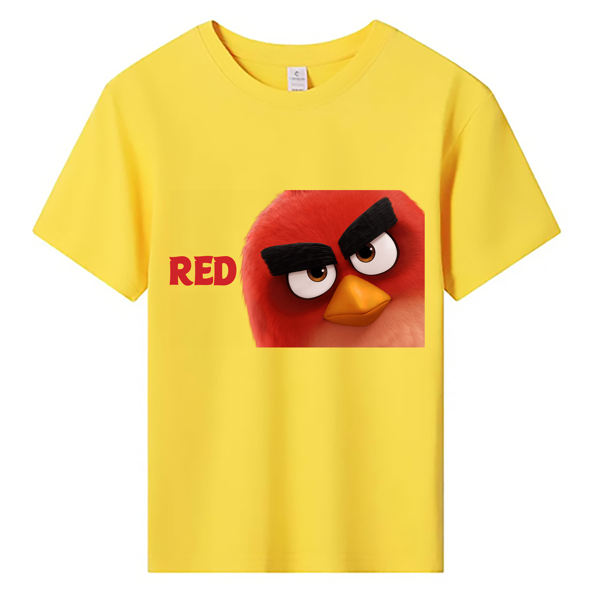 （画像用） Angry Birds アングリーバード 綿100％キッズTシャツ（フロントプリント）
