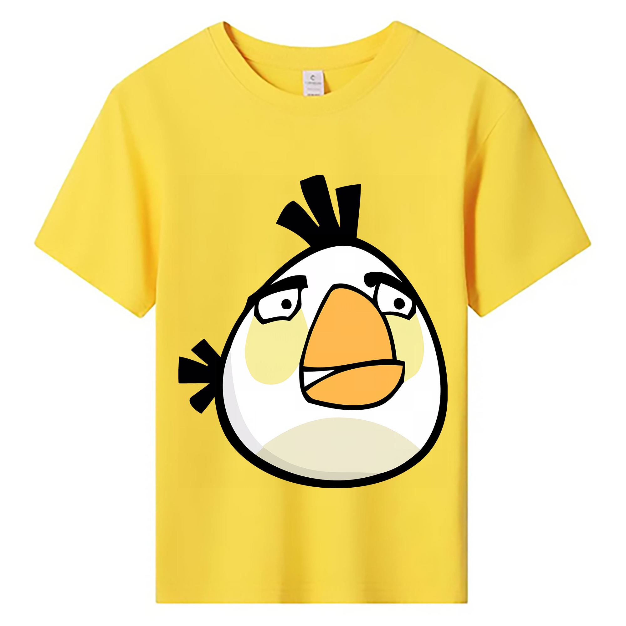 （画像用） Angry Birds アングリーバード 綿100％キッズTシャツ（フロントプリント）
