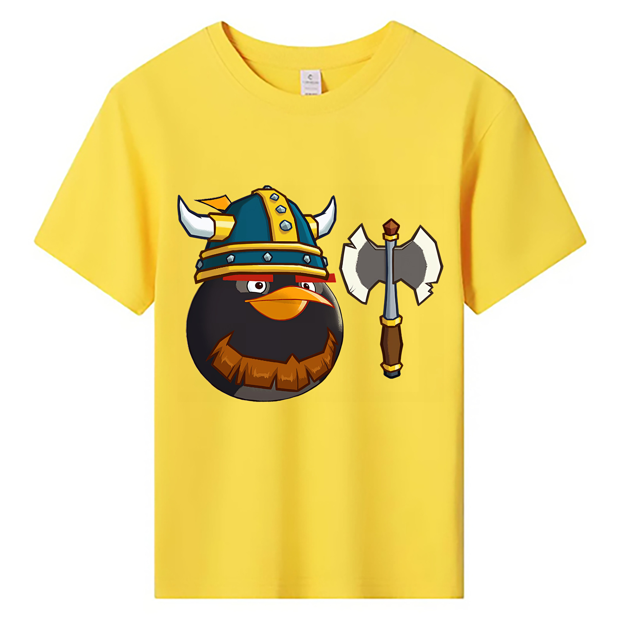 （画像用） Angry Birds アングリーバード 綿100％キッズTシャツ（フロントプリント）