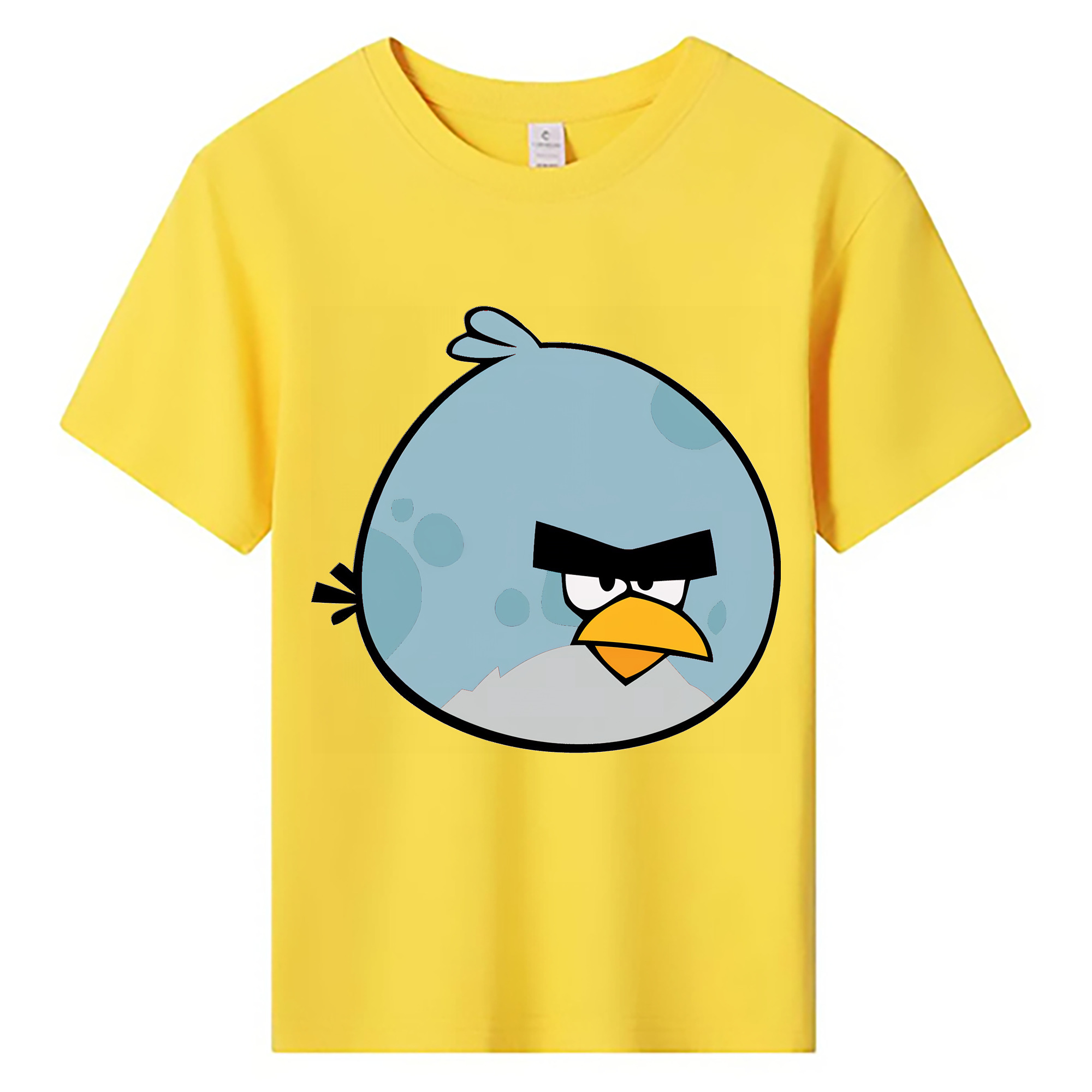 （画像用） Angry Birds アングリーバード 綿100％キッズTシャツ（フロントプリント）